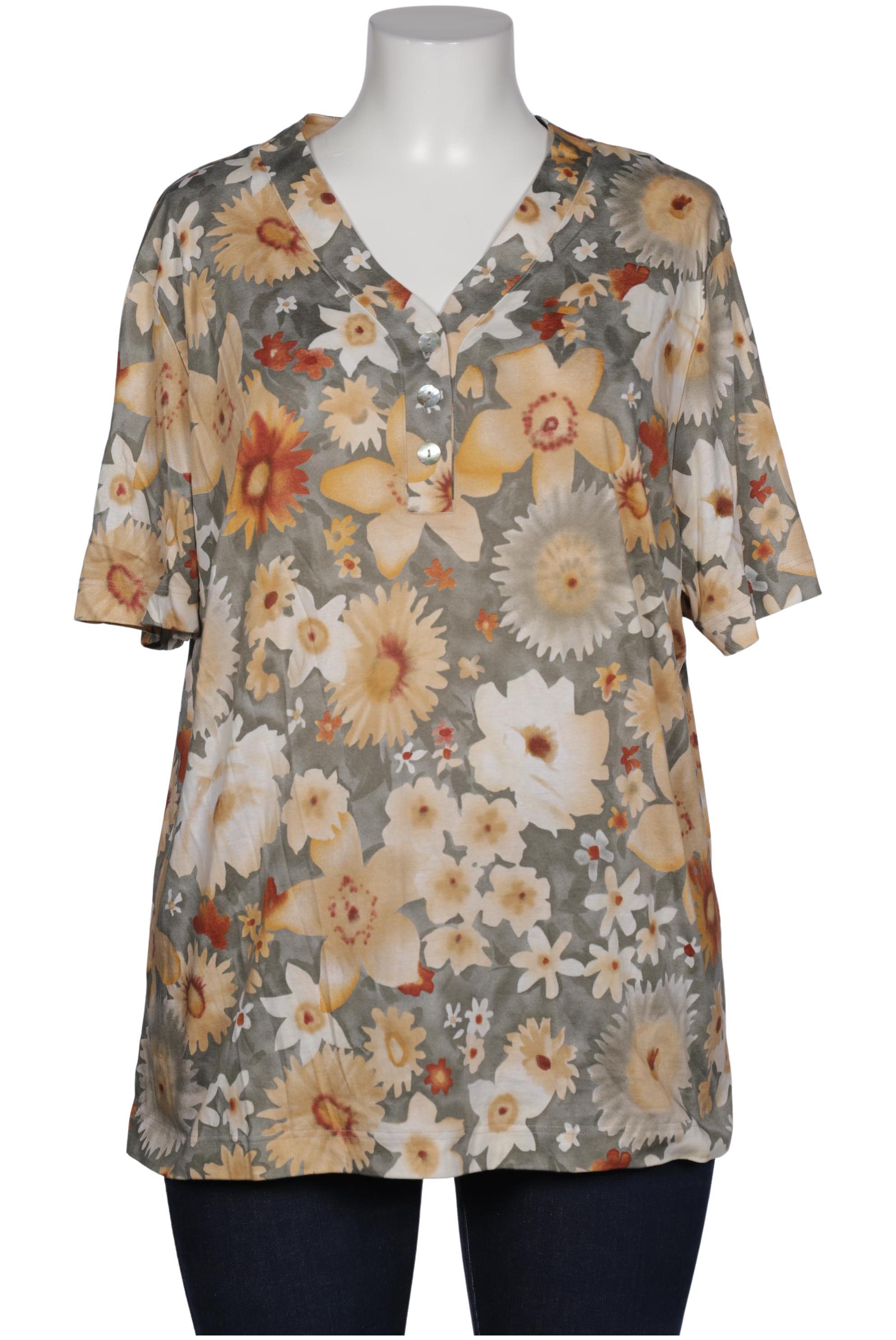 

Peter Hahn Damen Bluse, grau, Gr. 52