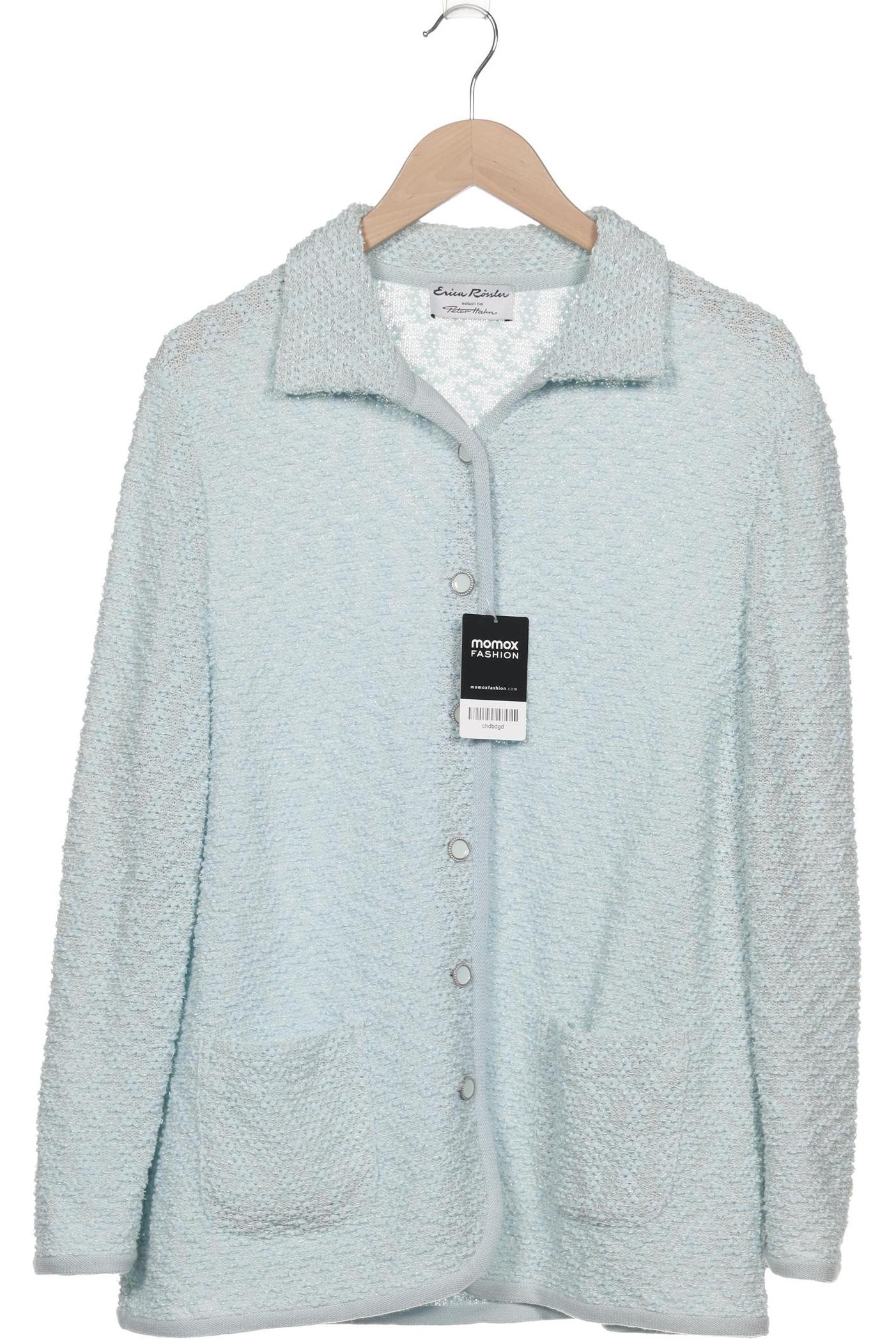 

Peter Hahn Damen Strickjacke, hellblau, Gr. 44