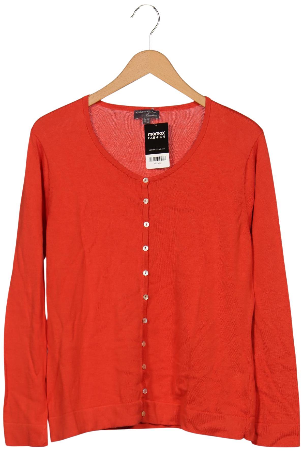 

Peter Hahn Damen Strickjacke, rot, Gr. 44