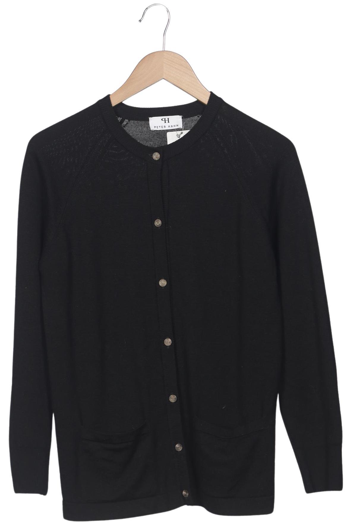 

Peter Hahn Damen Strickjacke, schwarz, Gr. 38