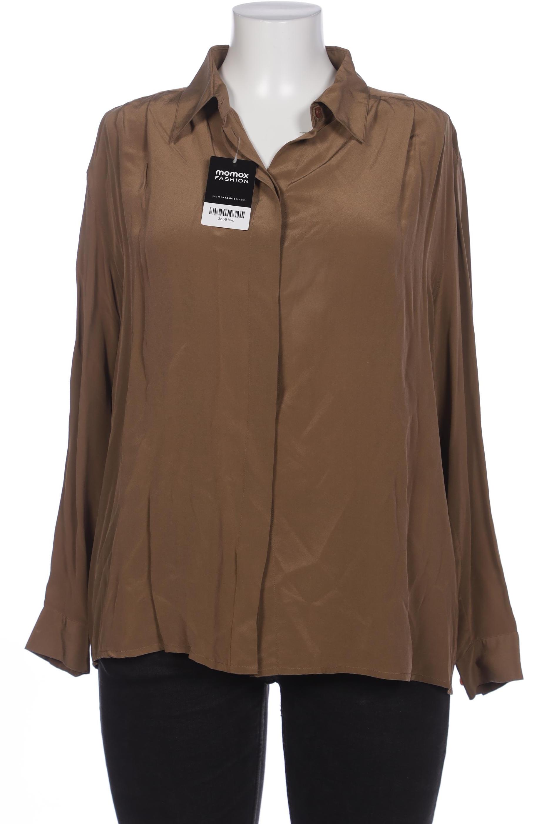 

Peter Hahn Damen Bluse, braun, Gr. 46