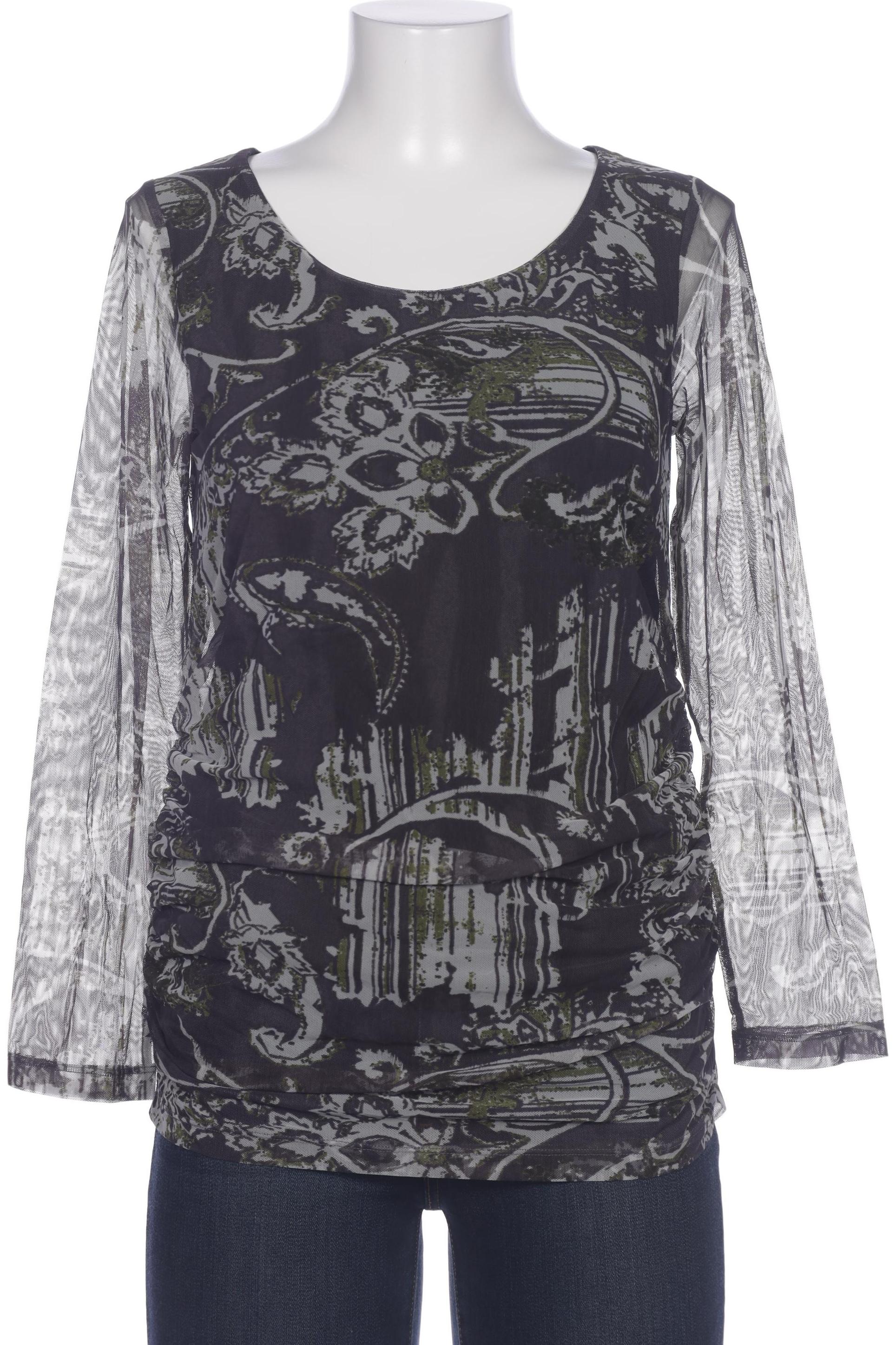 

Peter Hahn Damen Bluse, grau, Gr. 42