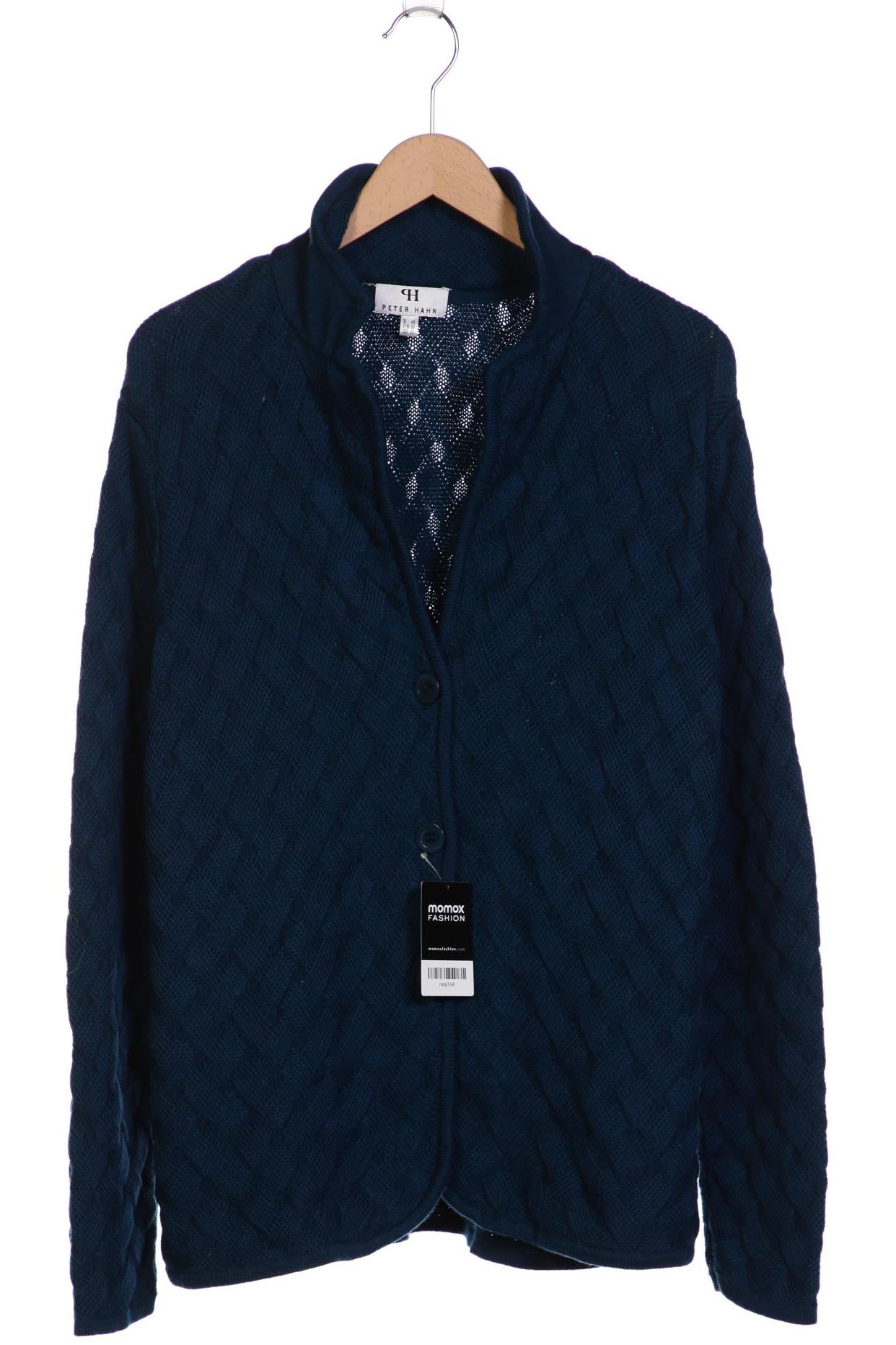 

Peter Hahn Damen Strickjacke, marineblau, Gr. 48