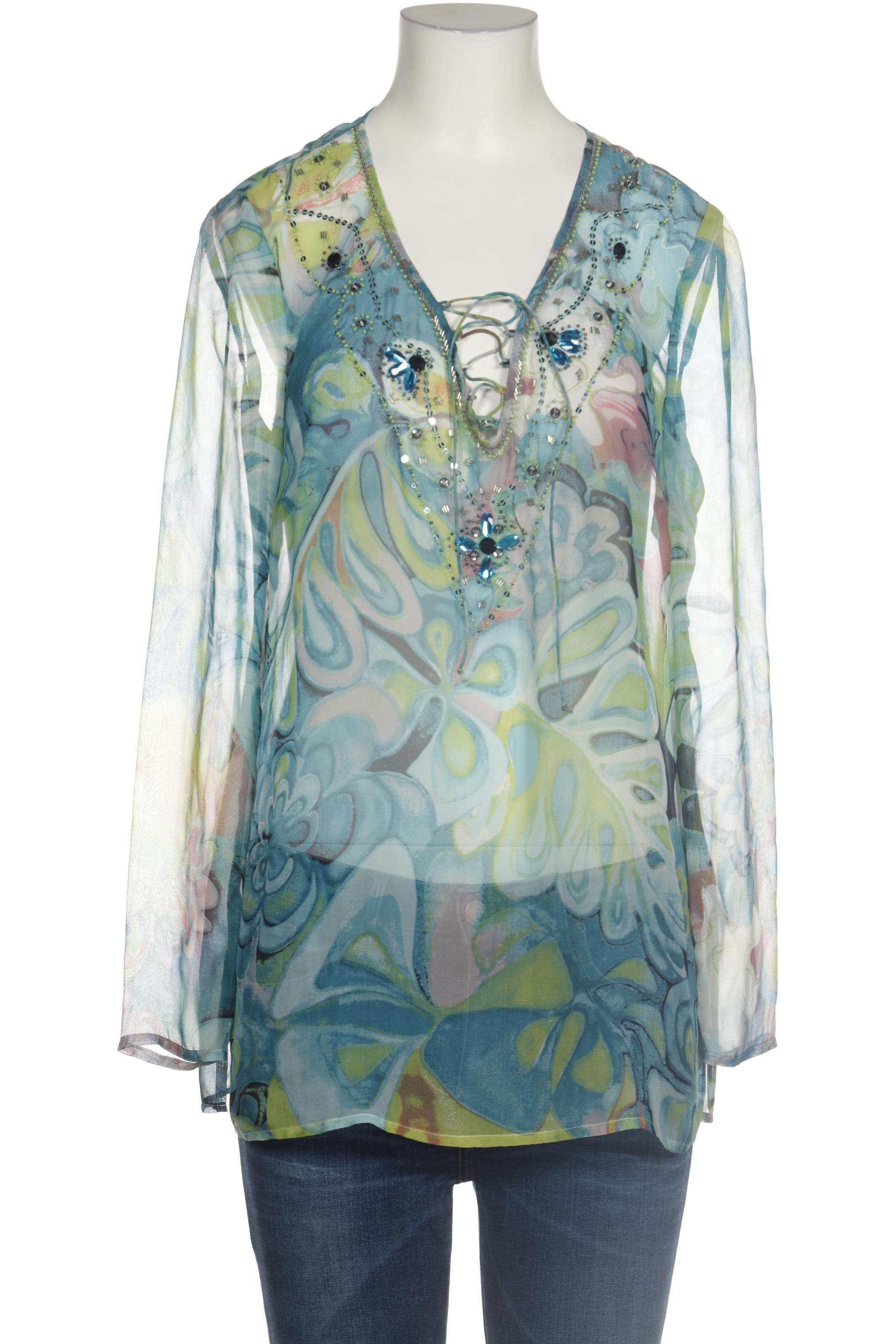 

Peter Hahn Damen Bluse, blau, Gr. 36