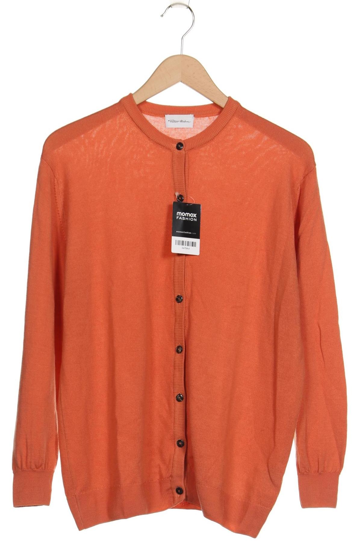 

Peter Hahn Damen Strickjacke, orange, Gr. 42