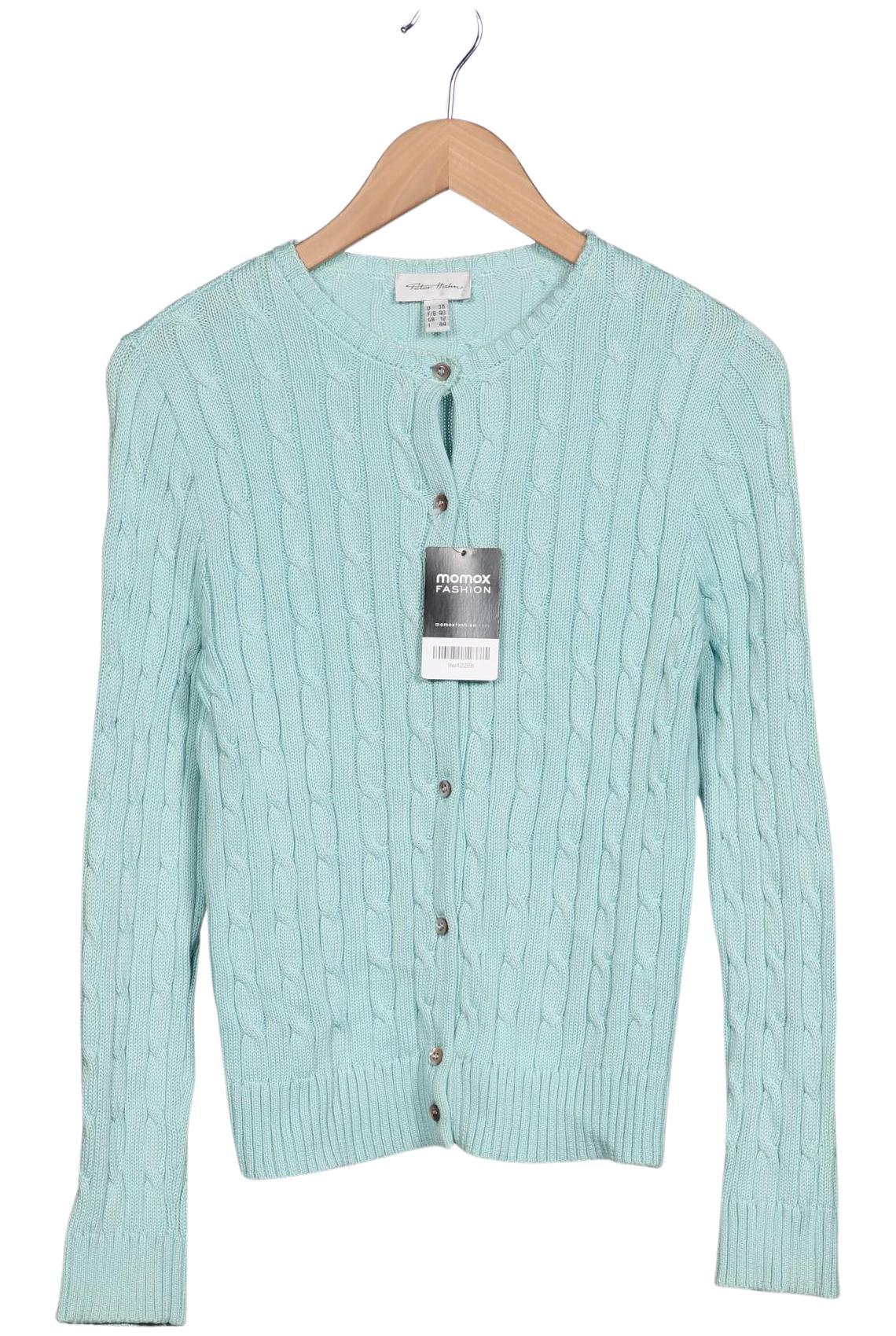 

Peter Hahn Damen Strickjacke, hellblau, Gr. 38