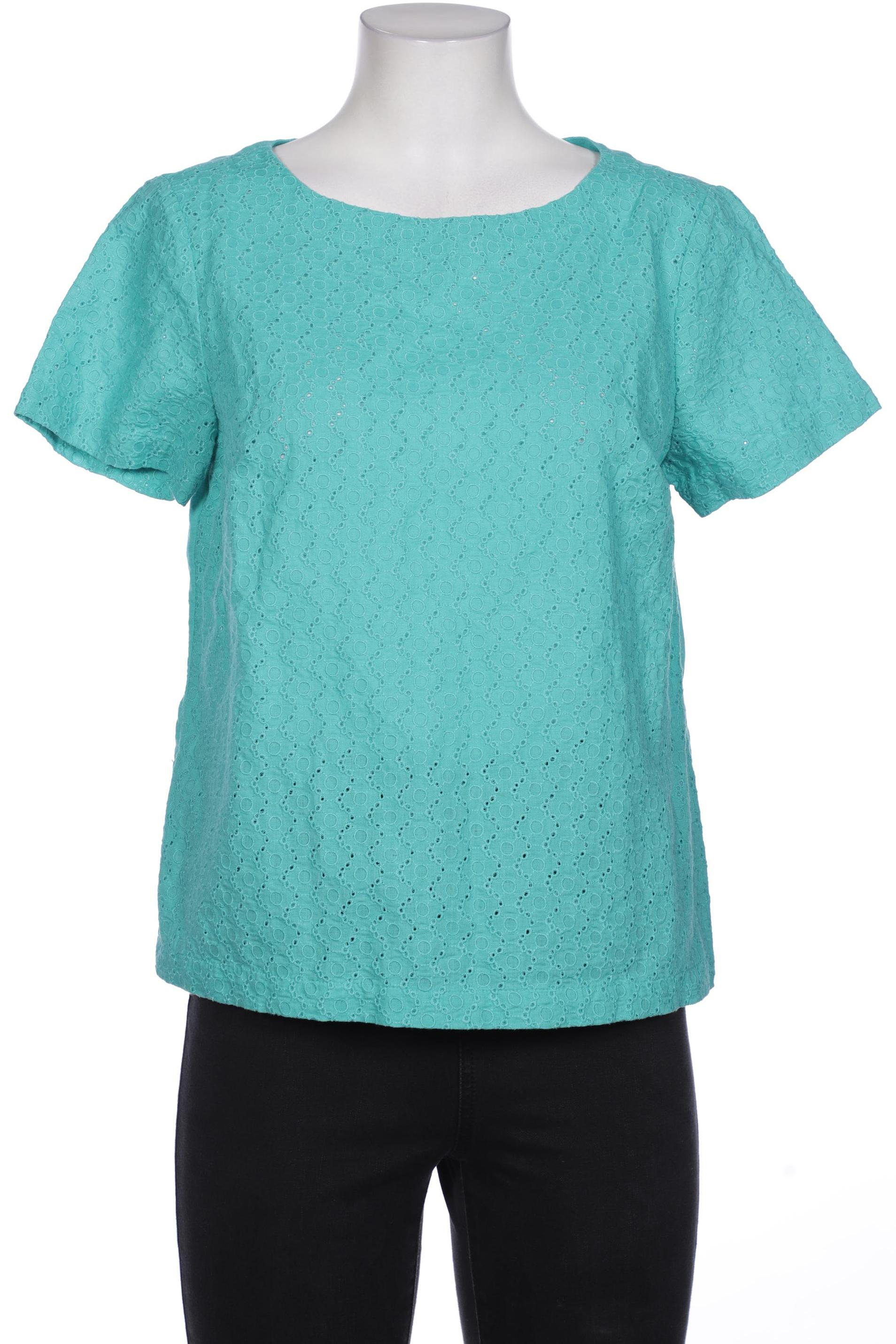

Peter Hahn Damen Bluse, türkis, Gr. 40