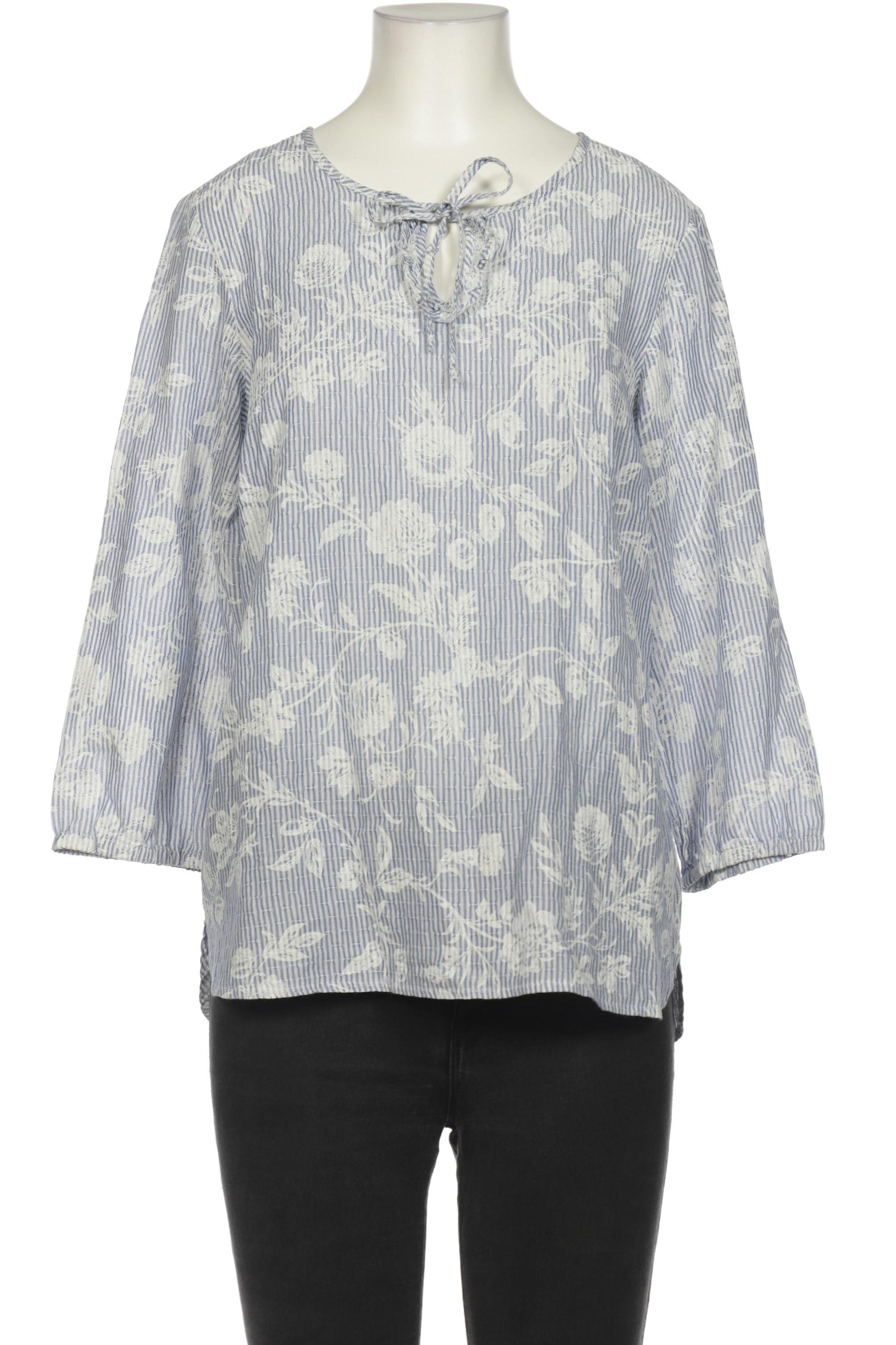 

Peter Hahn Damen Bluse, blau, Gr. 38