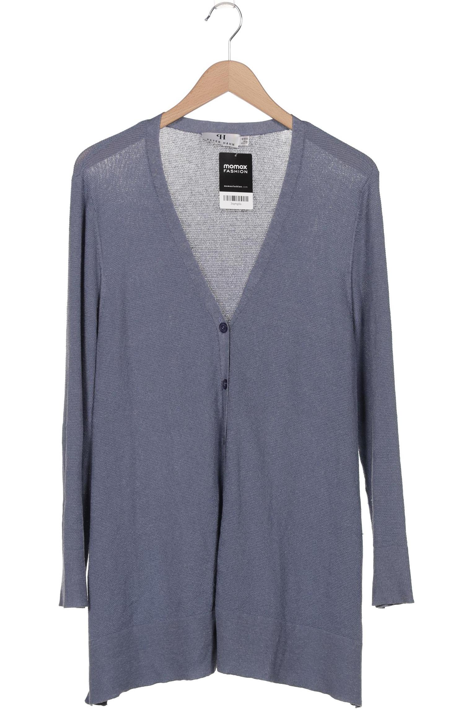 

Peter Hahn Damen Strickjacke, blau, Gr. 46