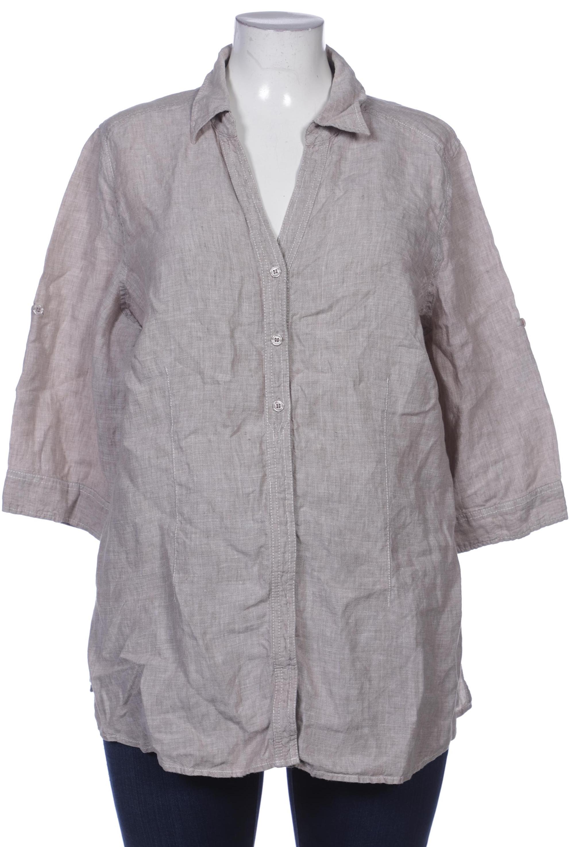 

Peter Hahn Damen Bluse, beige, Gr. 48