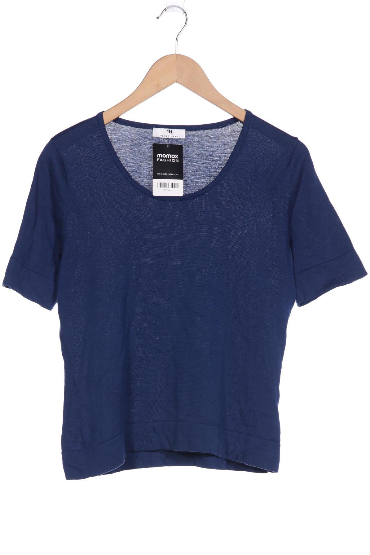 

Peter Hahn Damen Pullover, blau, Gr. 40