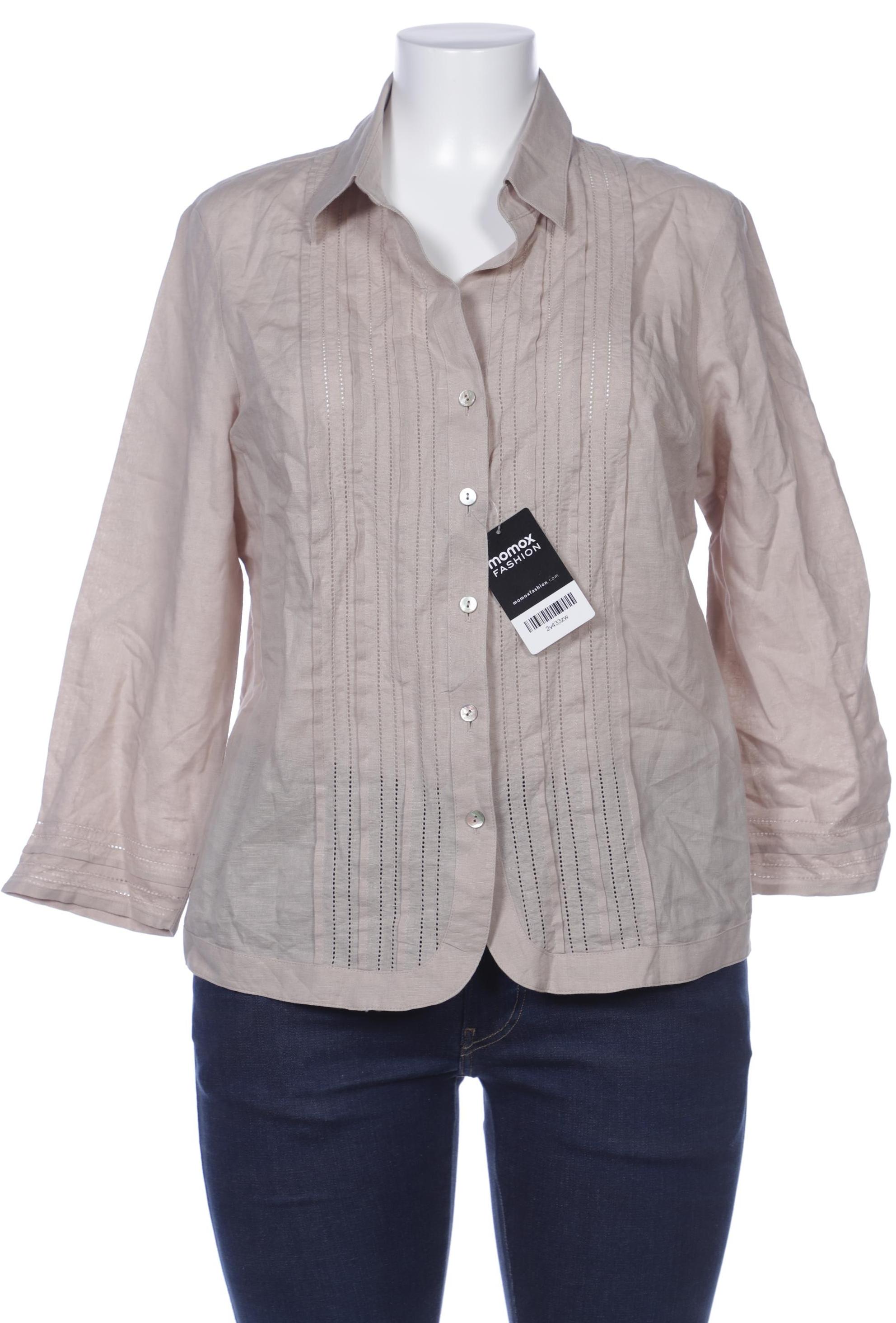

Peter Hahn Damen Bluse, beige, Gr. 42