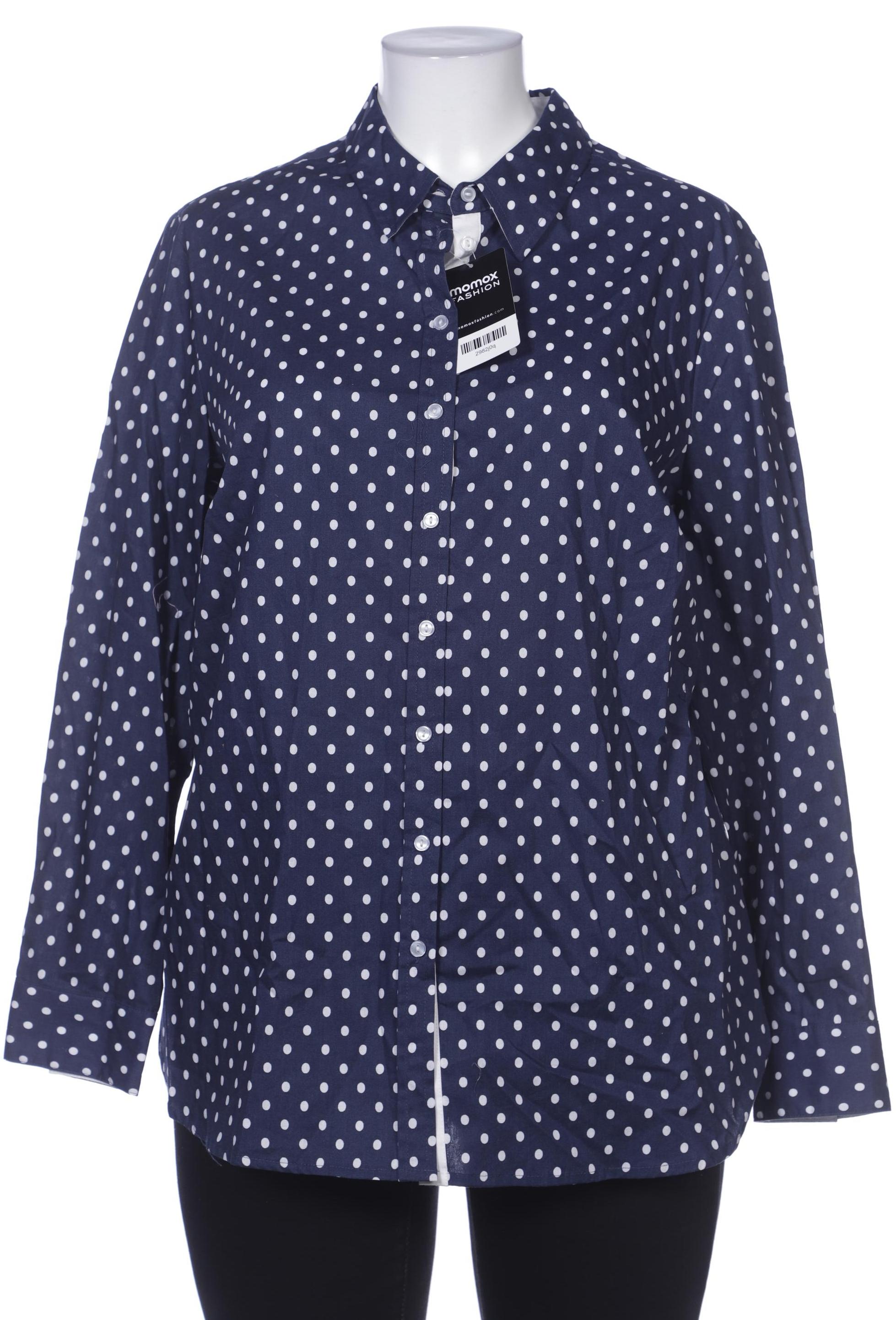 

Peter Hahn Damen Bluse, marineblau, Gr. 48