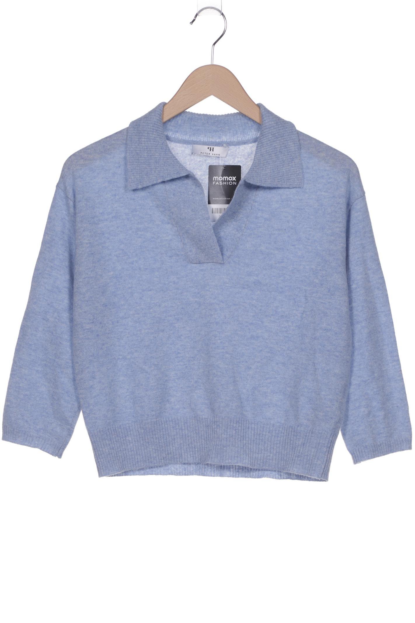 

Peter Hahn Damen Pullover, blau, Gr. 38