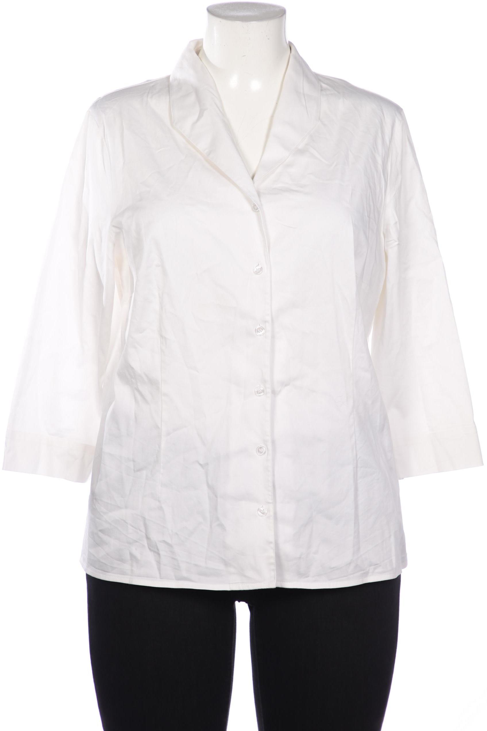 

Peter Hahn Damen Bluse, weiß, Gr. 46