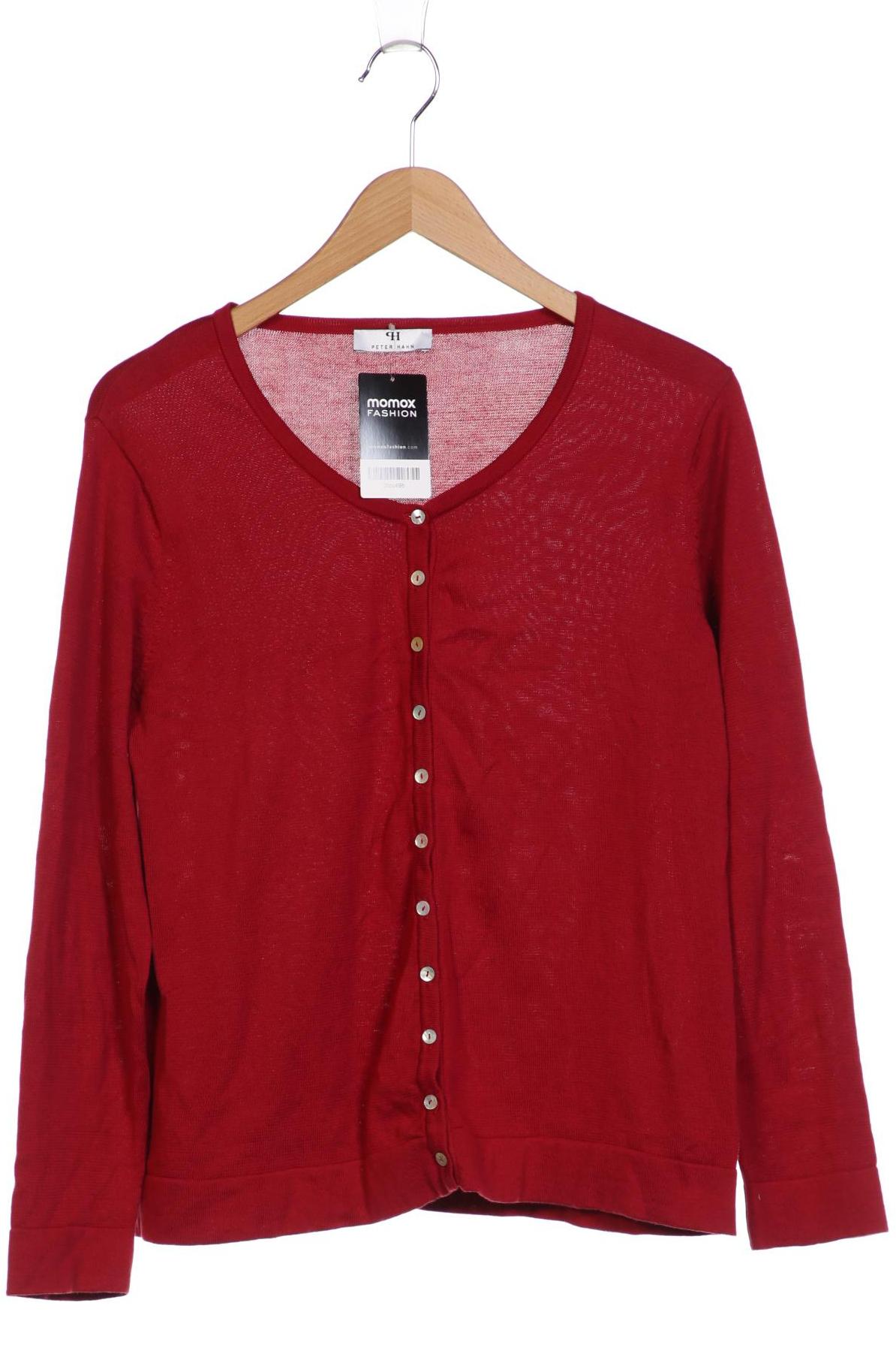 

Peter Hahn Damen Strickjacke, rot, Gr. 46
