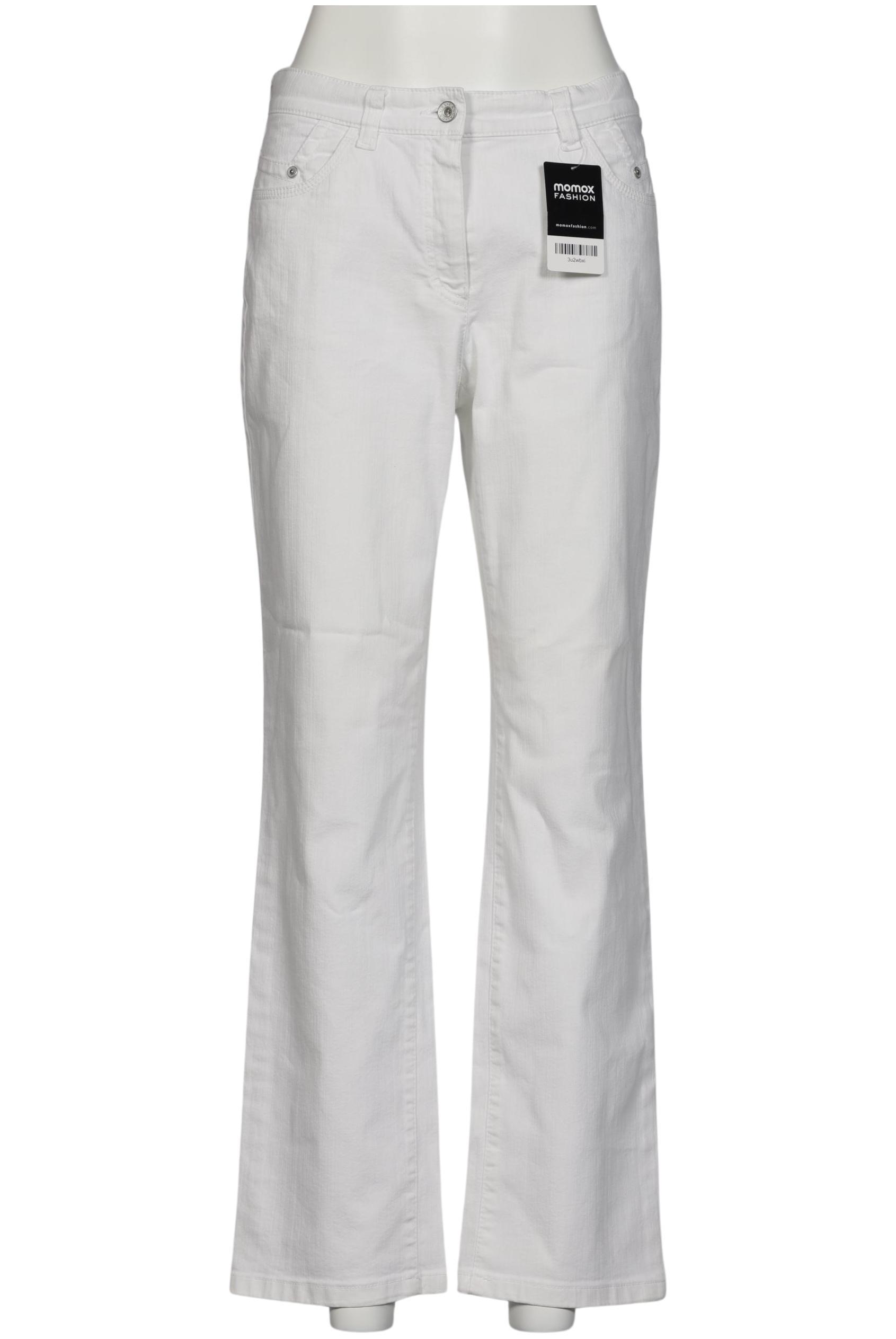 

Peter Hahn Damen Jeans, weiß, Gr. 19