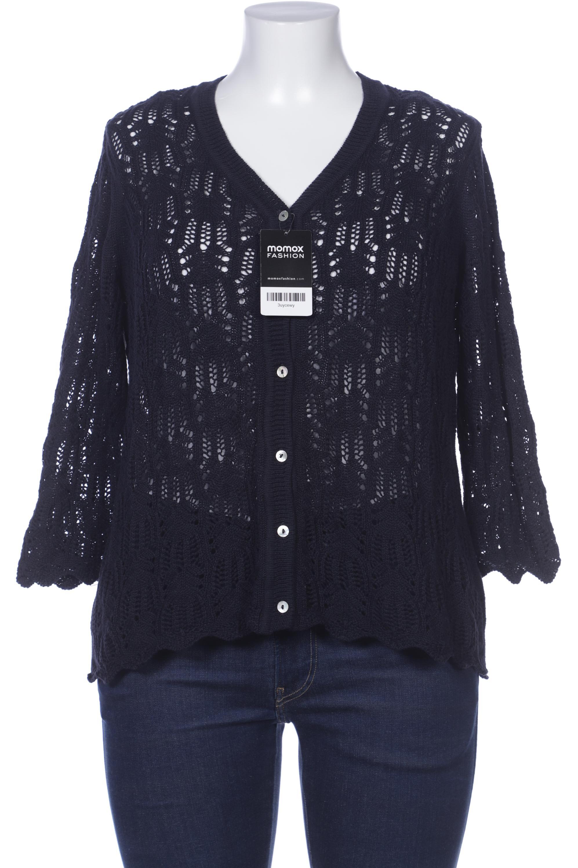 

Peter Hahn Damen Strickjacke, marineblau, Gr. 46