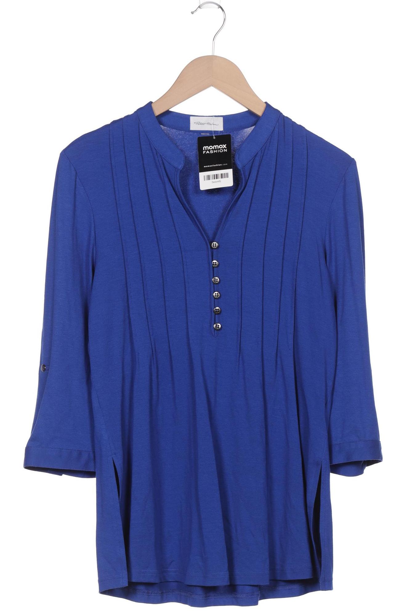 

Peter Hahn Damen Langarmshirt, blau