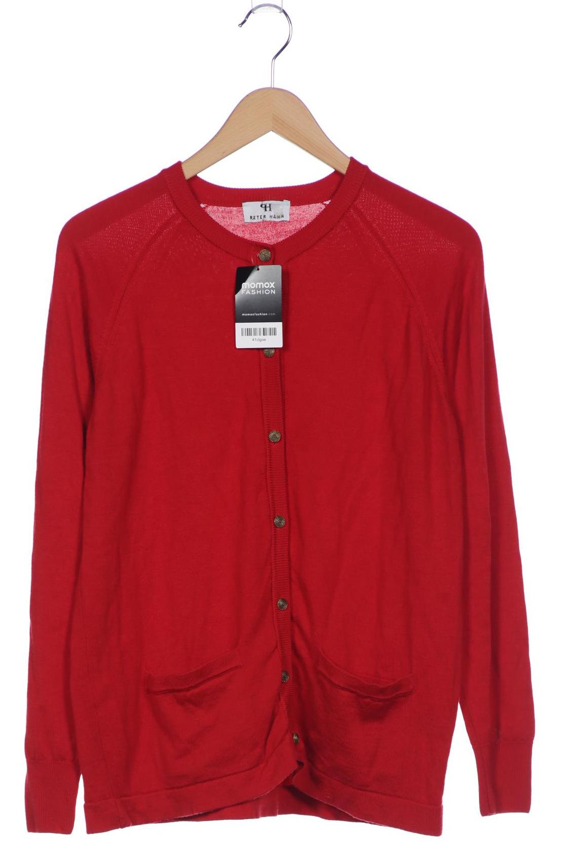 

Peter Hahn Damen Strickjacke, rot, Gr. 46
