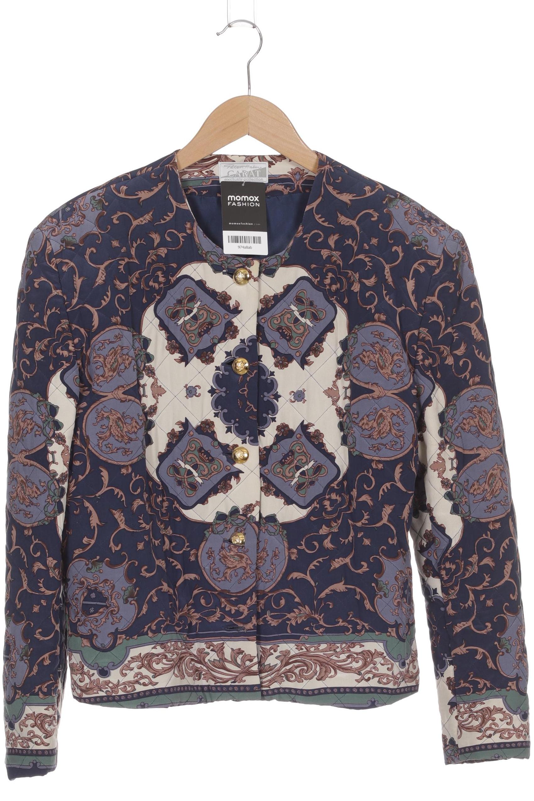 

Peter Hahn Damen Jacke, blau, Gr. 40
