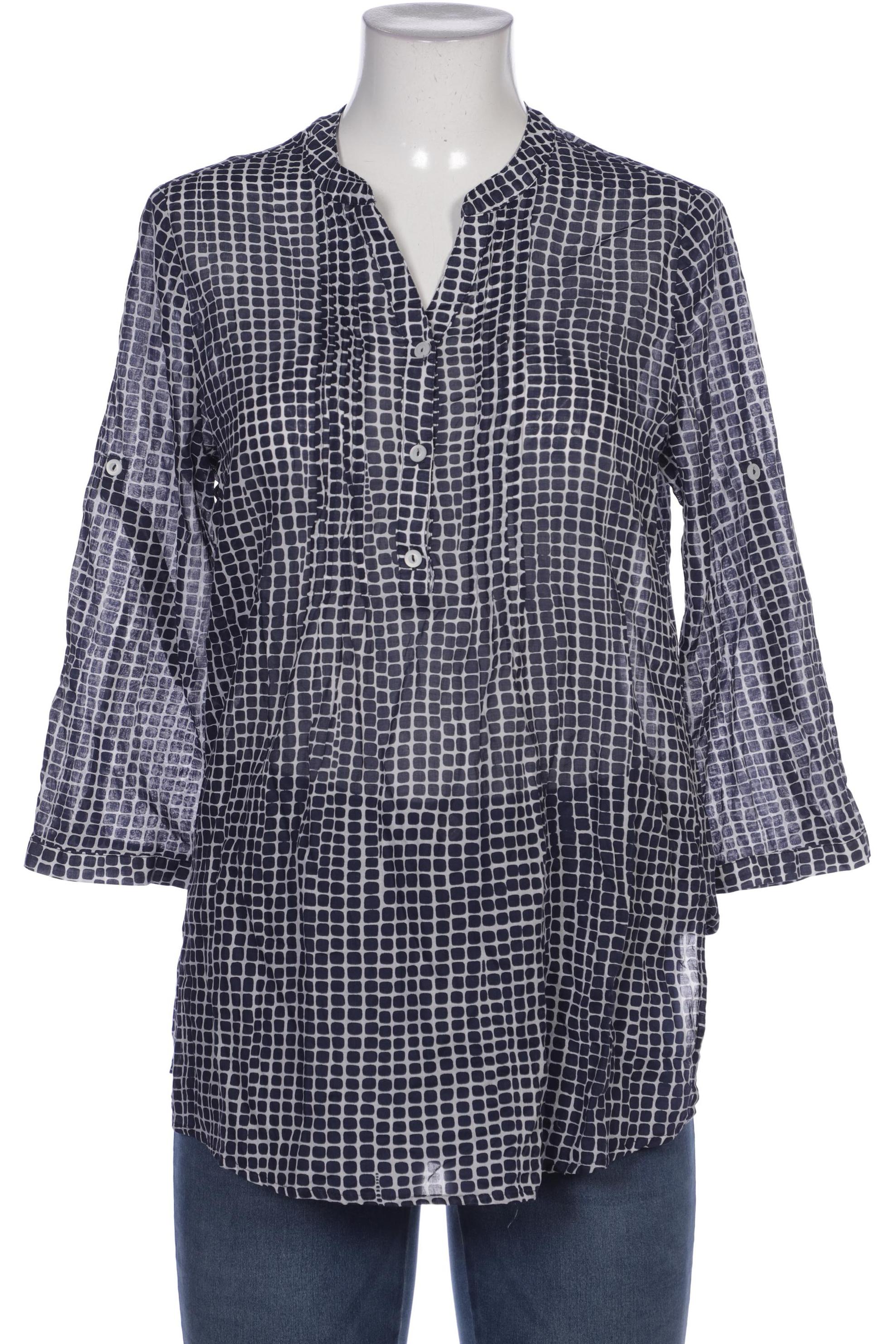 

Peter Hahn Damen Bluse, marineblau, Gr. 40