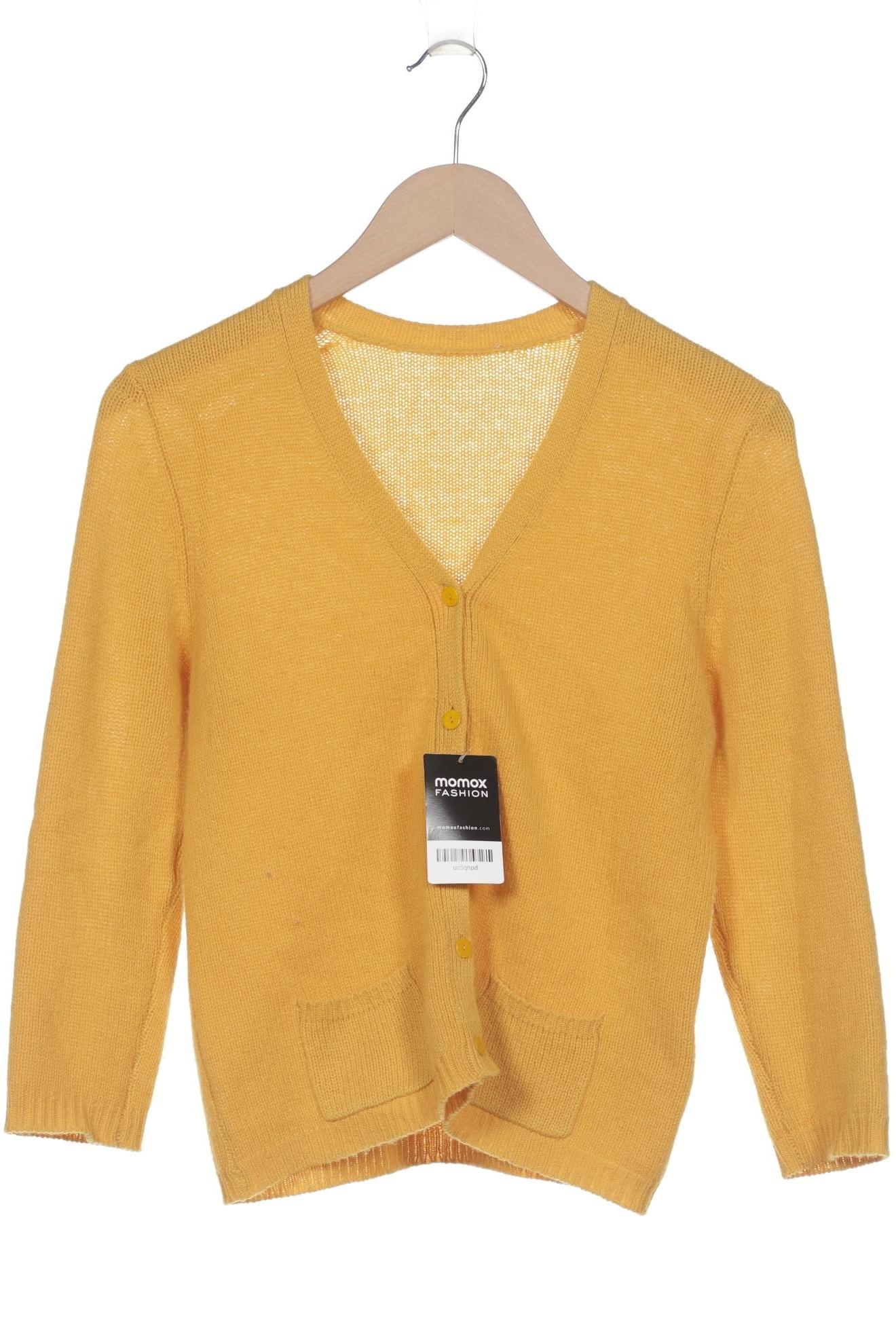 

Peter Hahn Damen Strickjacke, gelb, Gr. 38