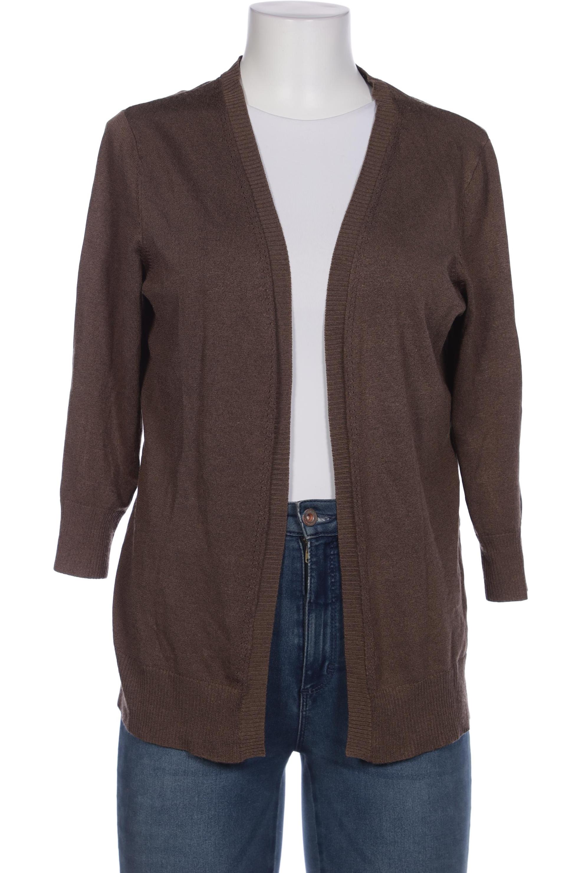 

Peter Hahn Damen Strickjacke, braun, Gr. 42