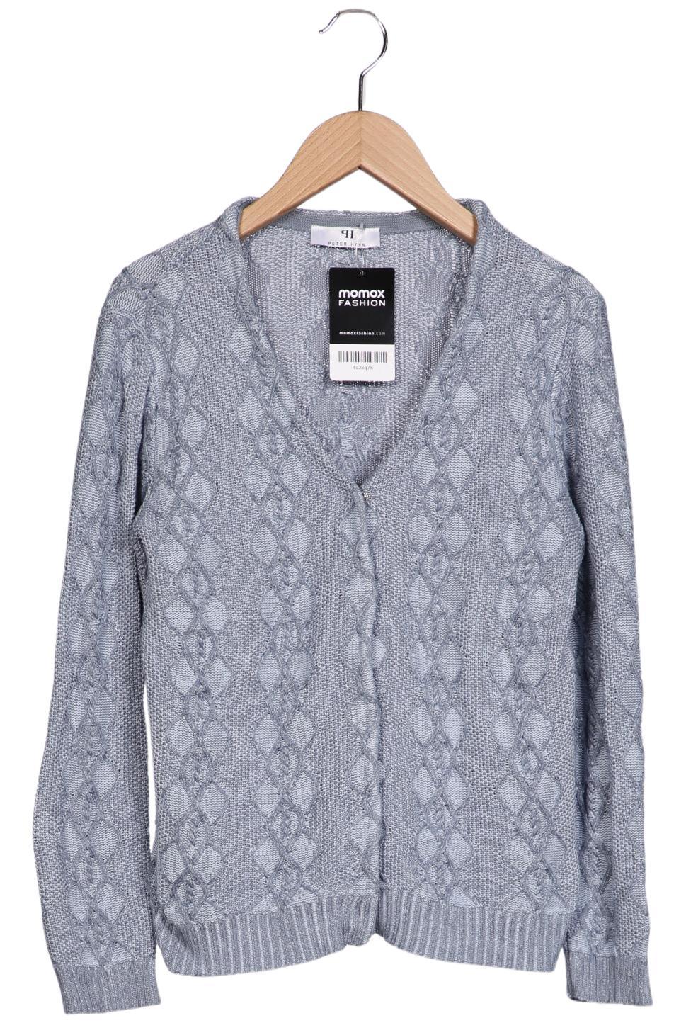 

Peter Hahn Damen Strickjacke, hellblau, Gr. 36