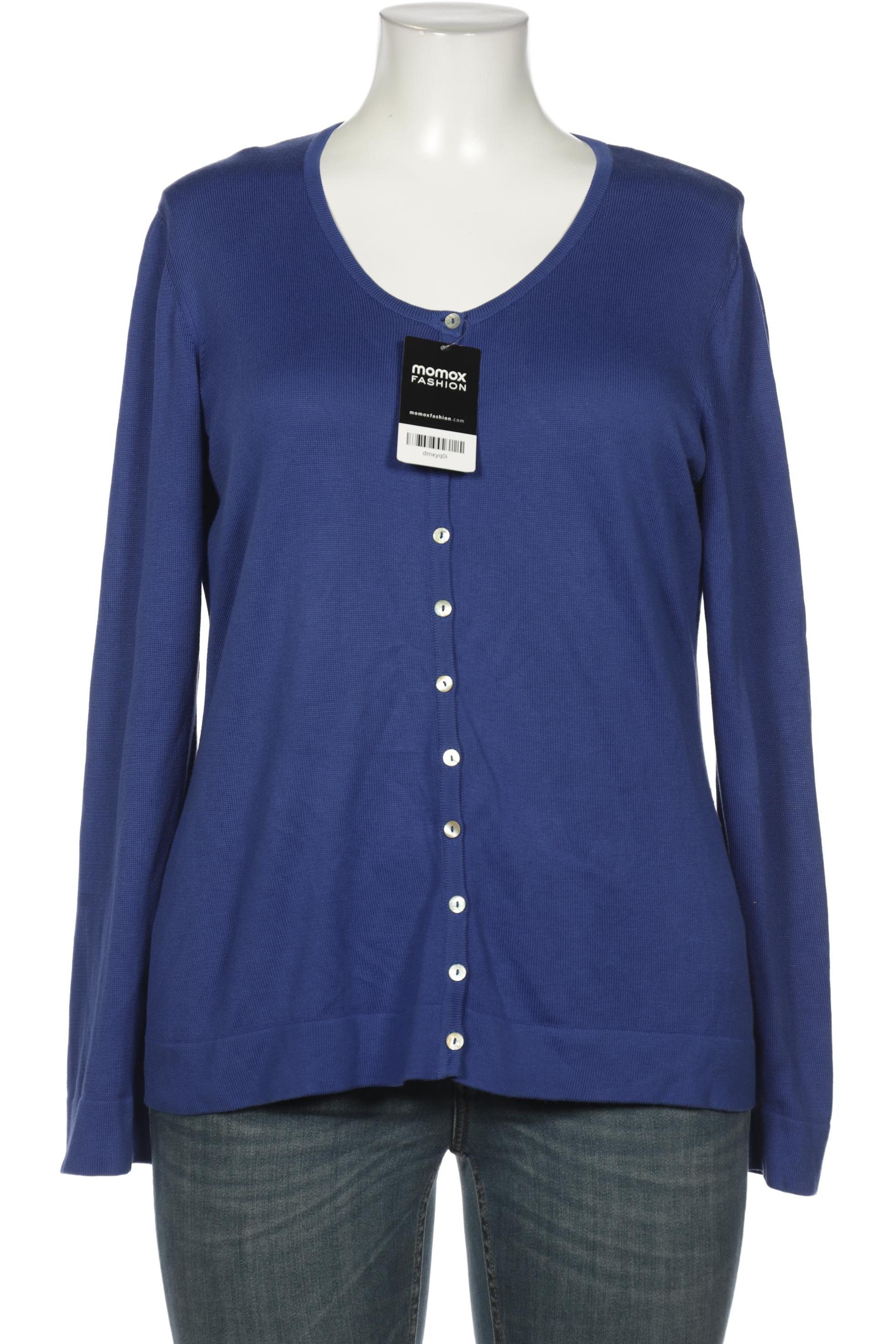 

Peter Hahn Damen Strickjacke, blau, Gr. 44