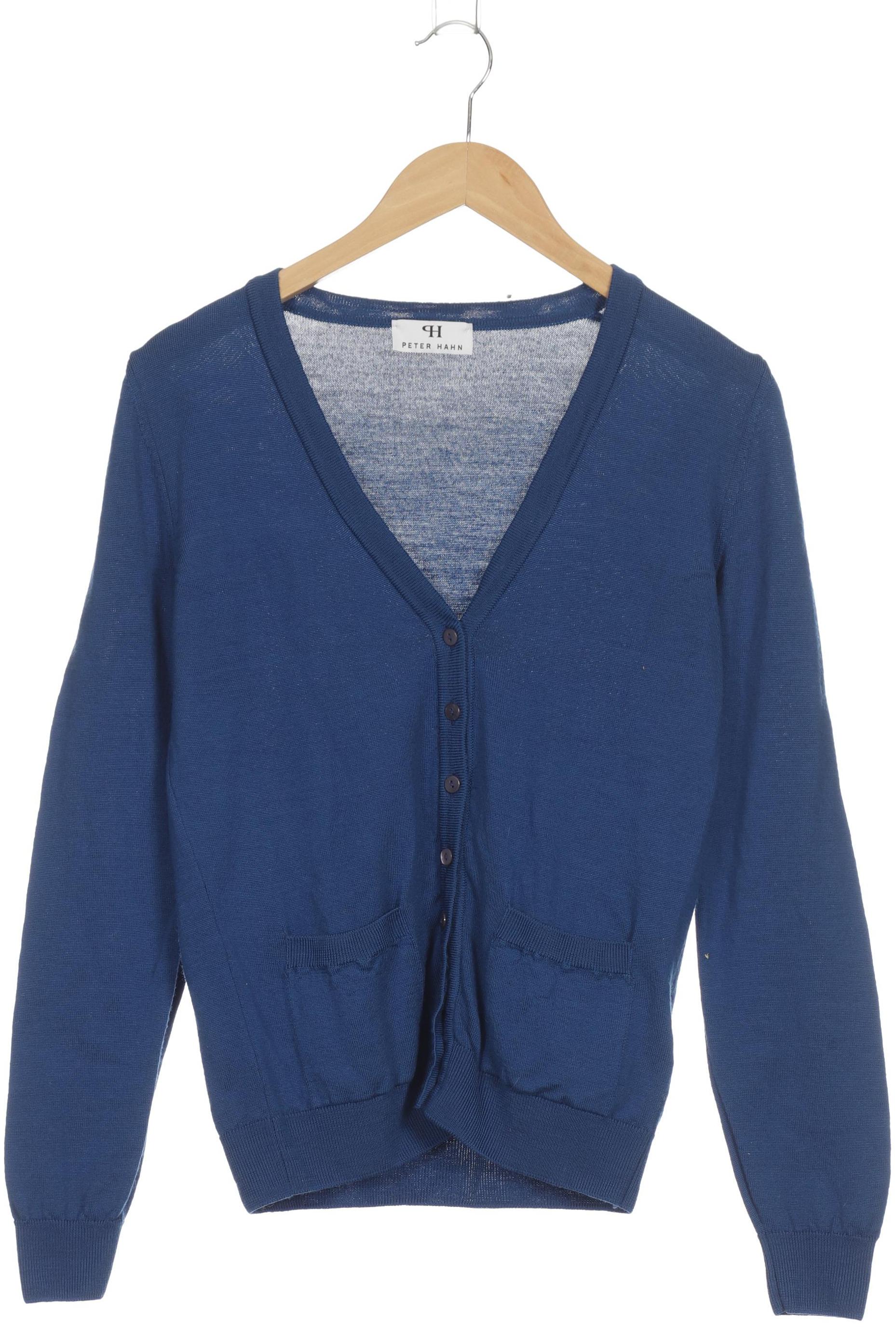 

Peter Hahn Damen Strickjacke, blau, Gr. 36