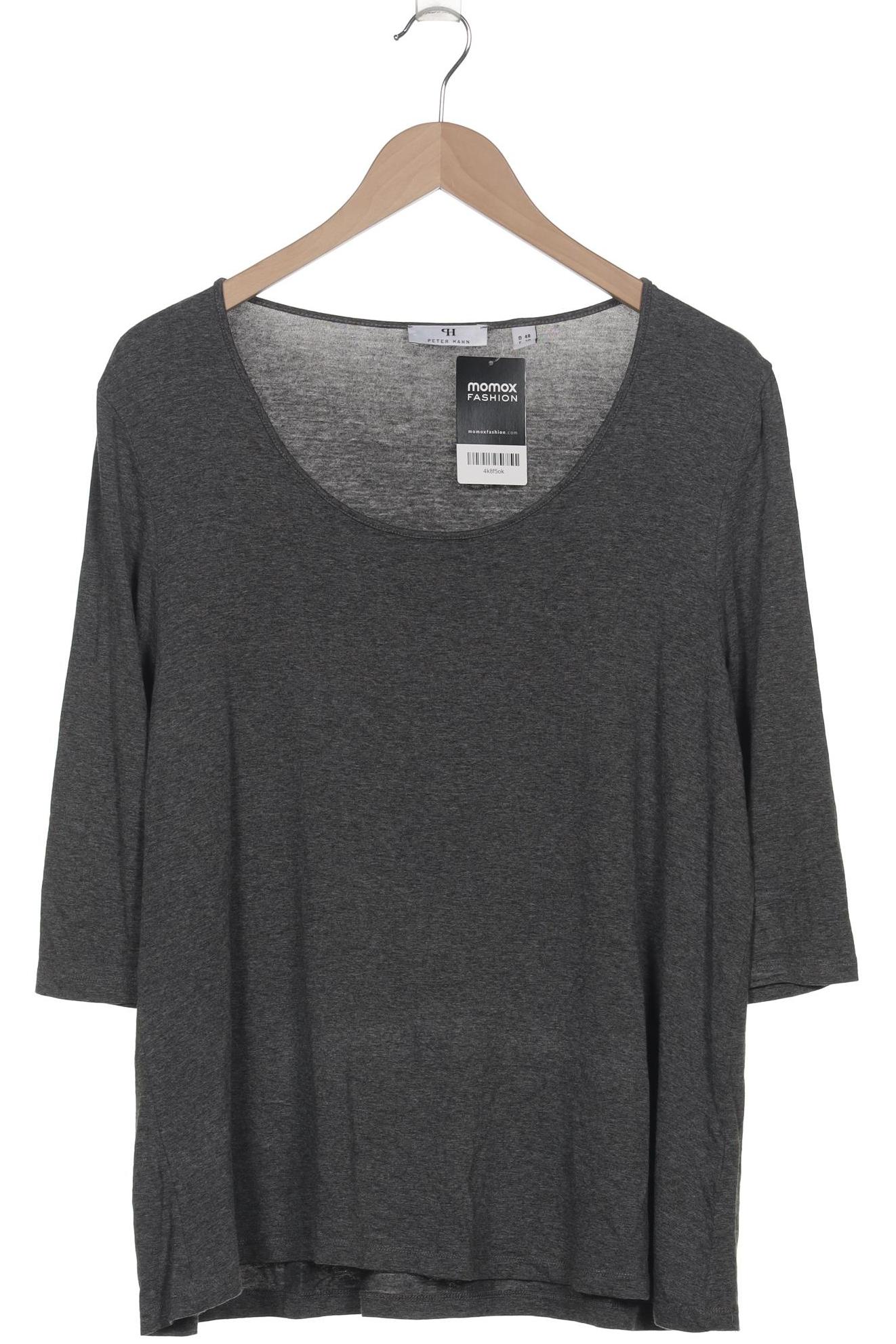 

Peter Hahn Damen Langarmshirt, grau, Gr. 48