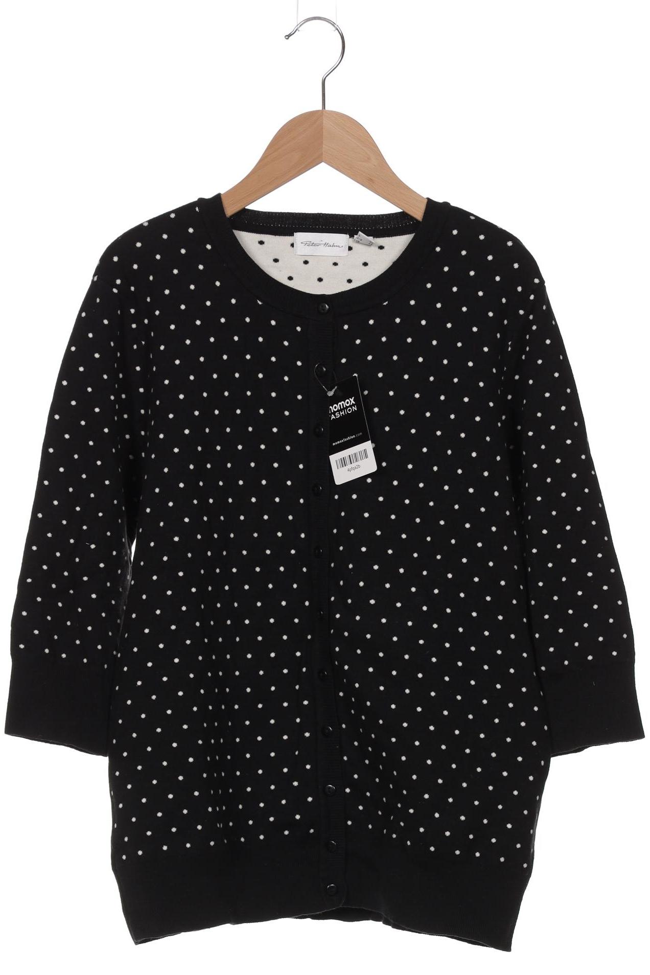 

Peter Hahn Damen Strickjacke, schwarz, Gr. 42