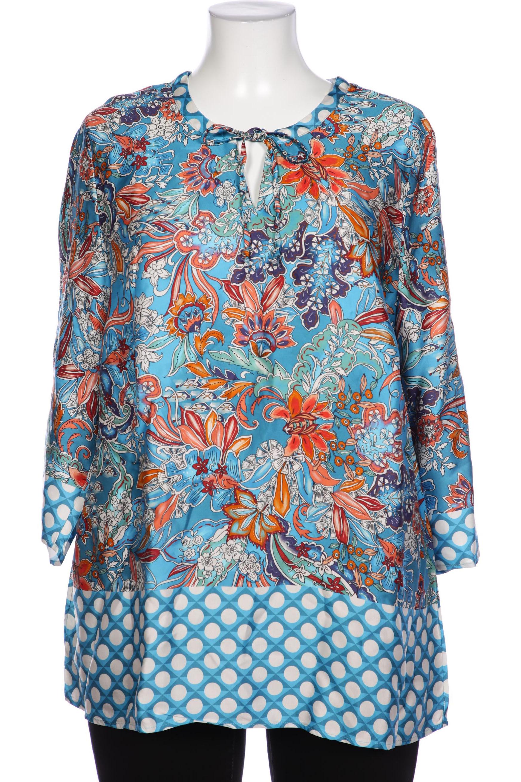 

Peter Hahn Damen Bluse, blau, Gr. 48