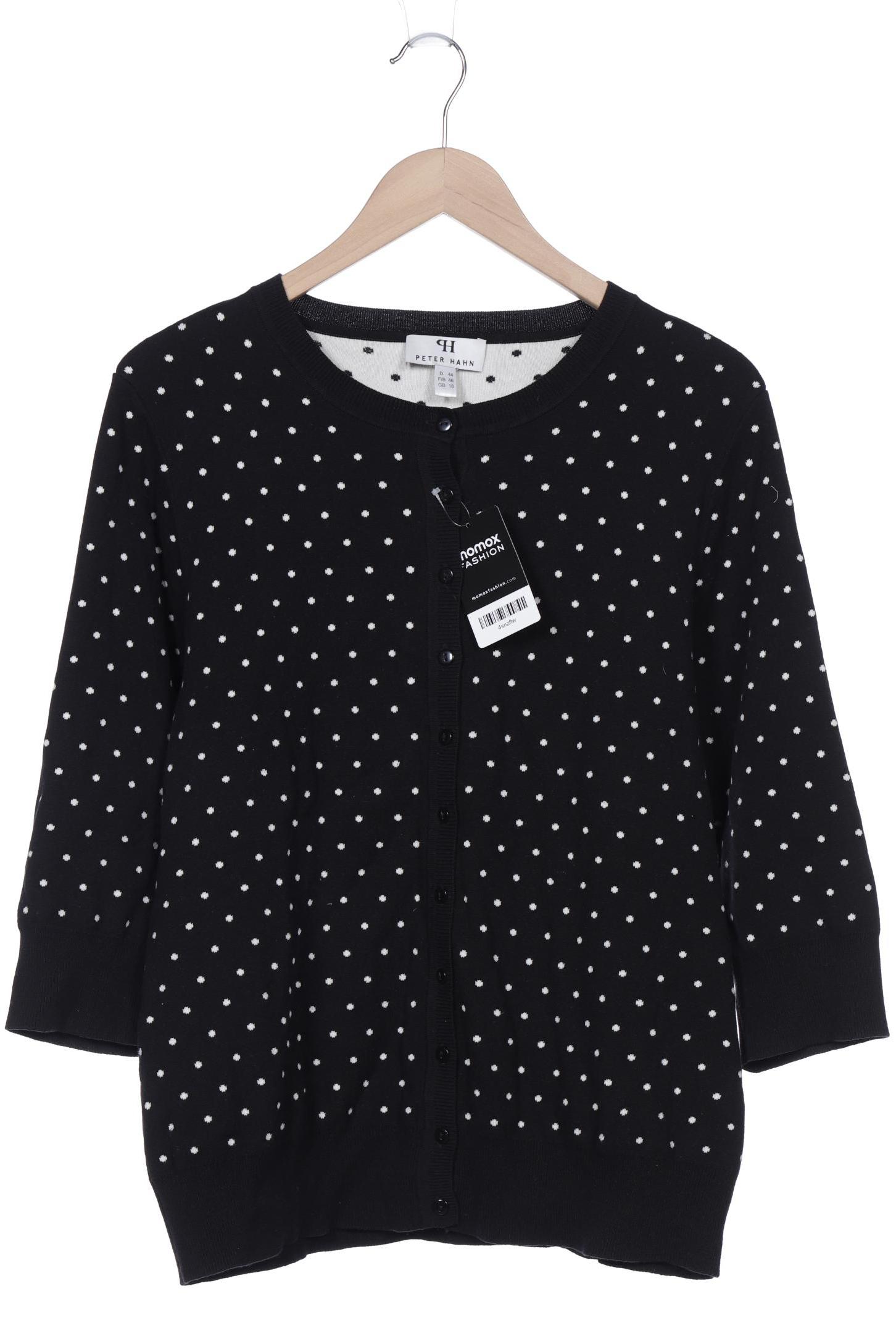 

Peter Hahn Damen Strickjacke, schwarz, Gr. 44