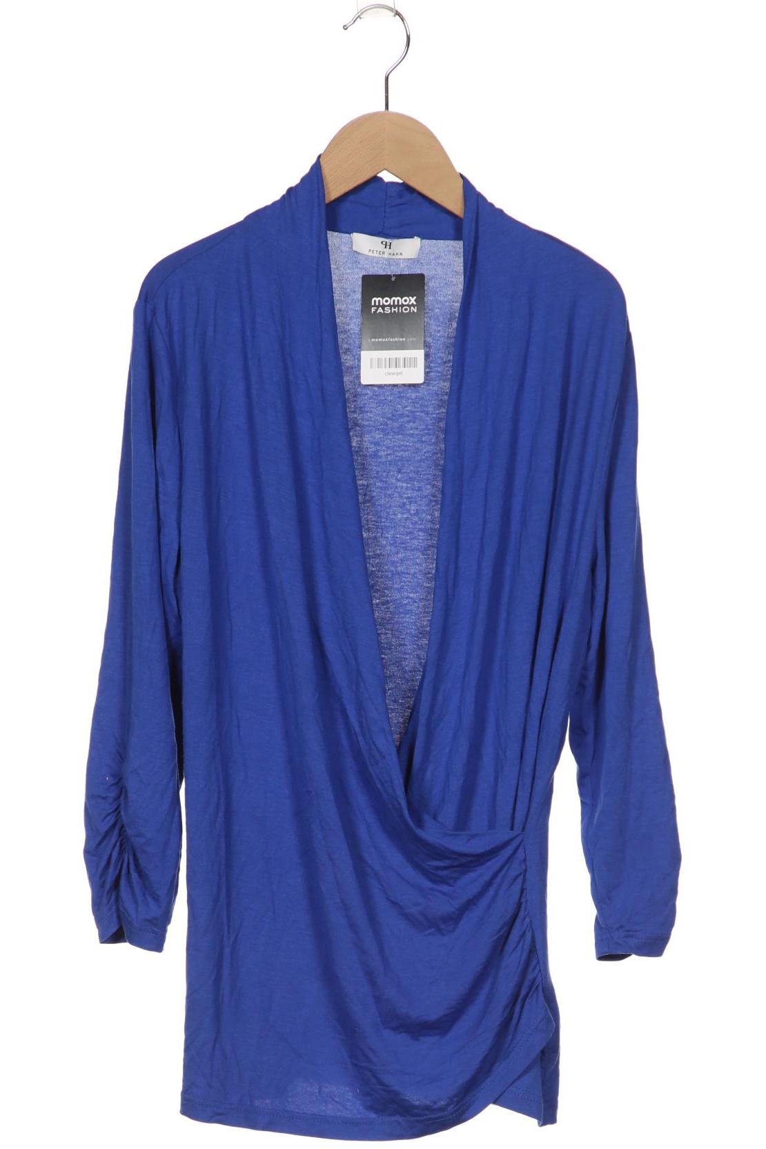 

Peter Hahn Damen Langarmshirt, blau, Gr. 40