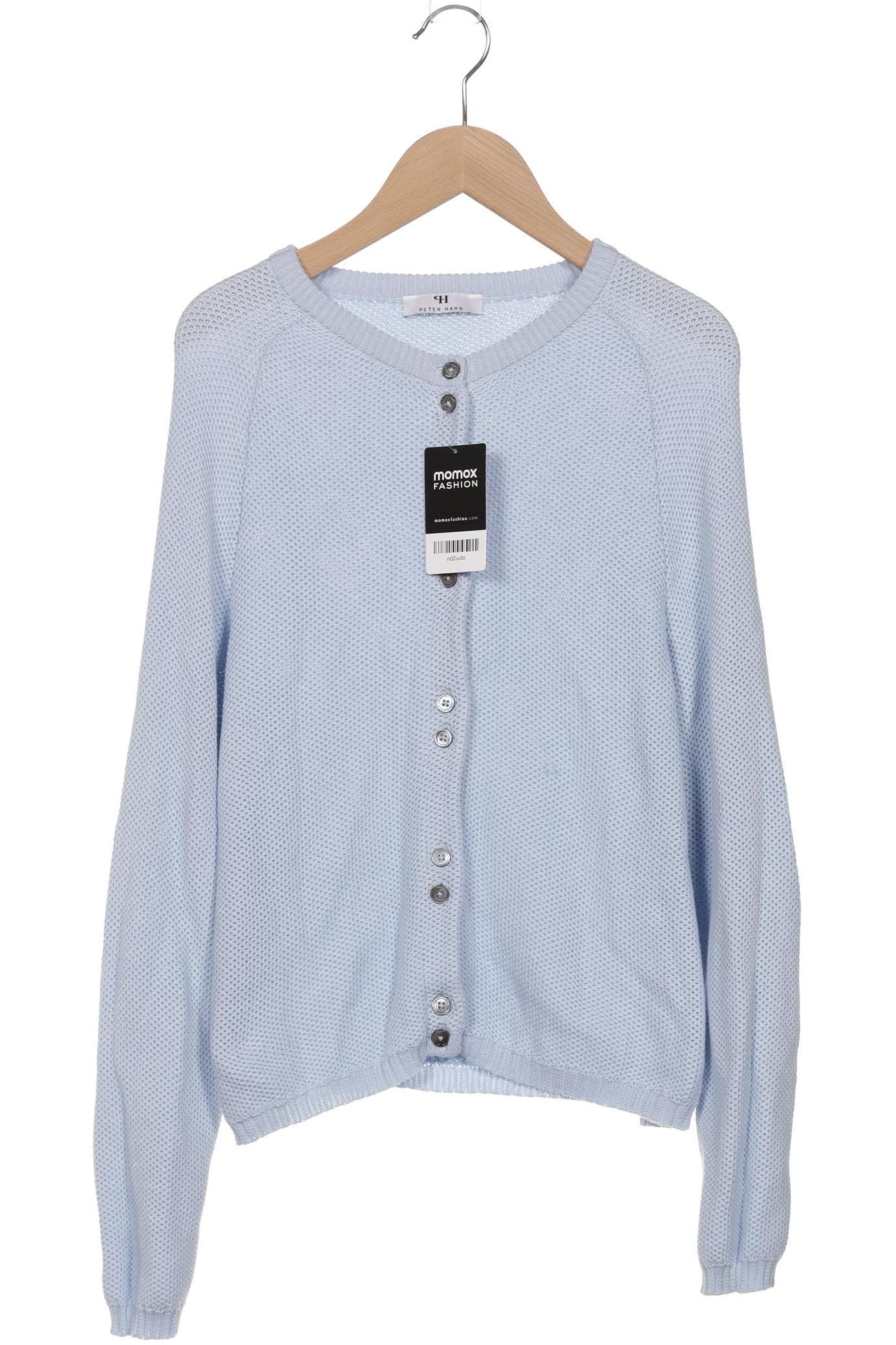 

Peter Hahn Damen Strickjacke, hellblau, Gr. 46