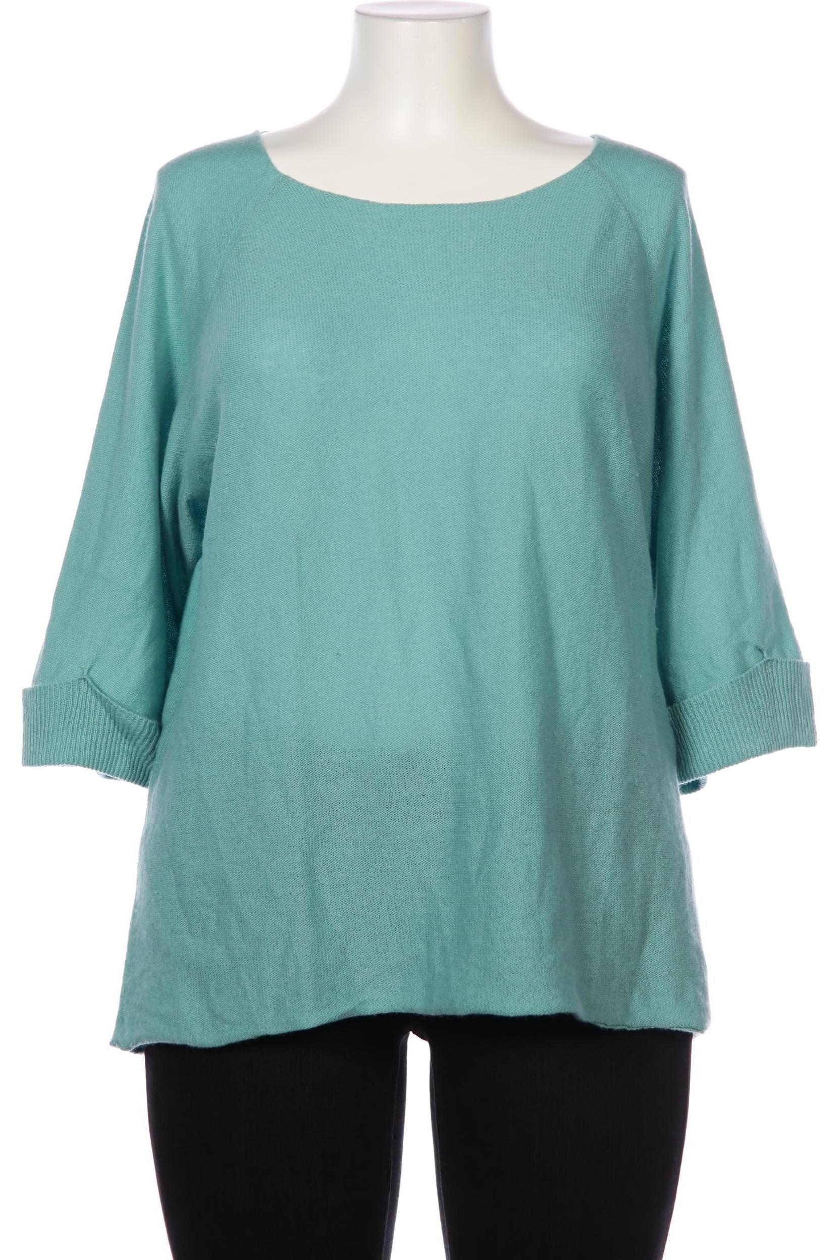 

Peter Hahn Damen Pullover, türkis, Gr. 48