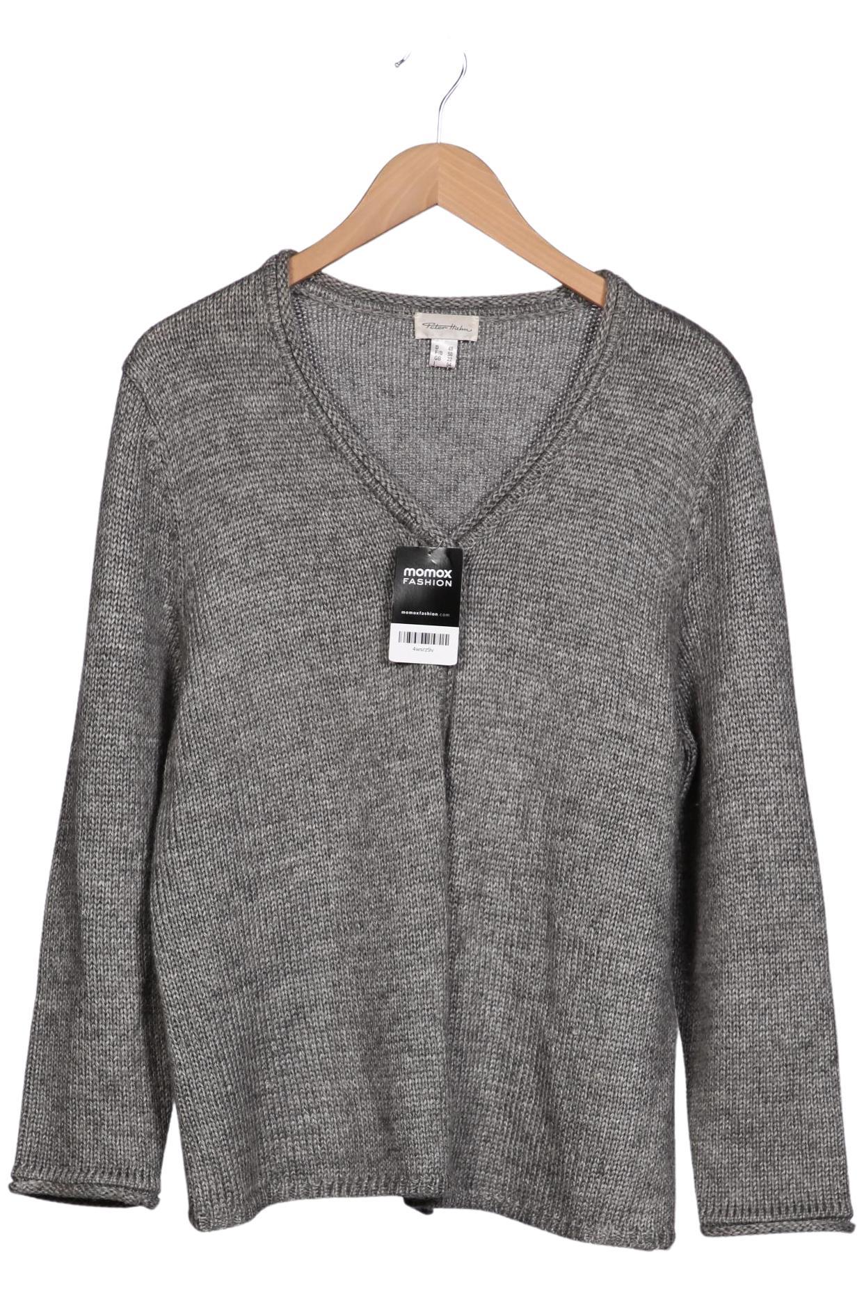 

Peter Hahn Damen Strickjacke, grau, Gr. 48