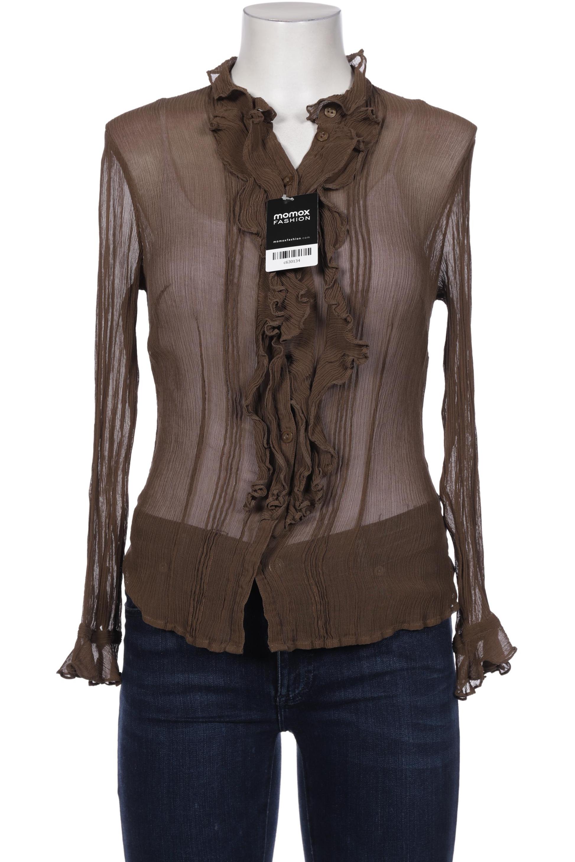 

Peter Hahn Damen Bluse, braun, Gr. 44
