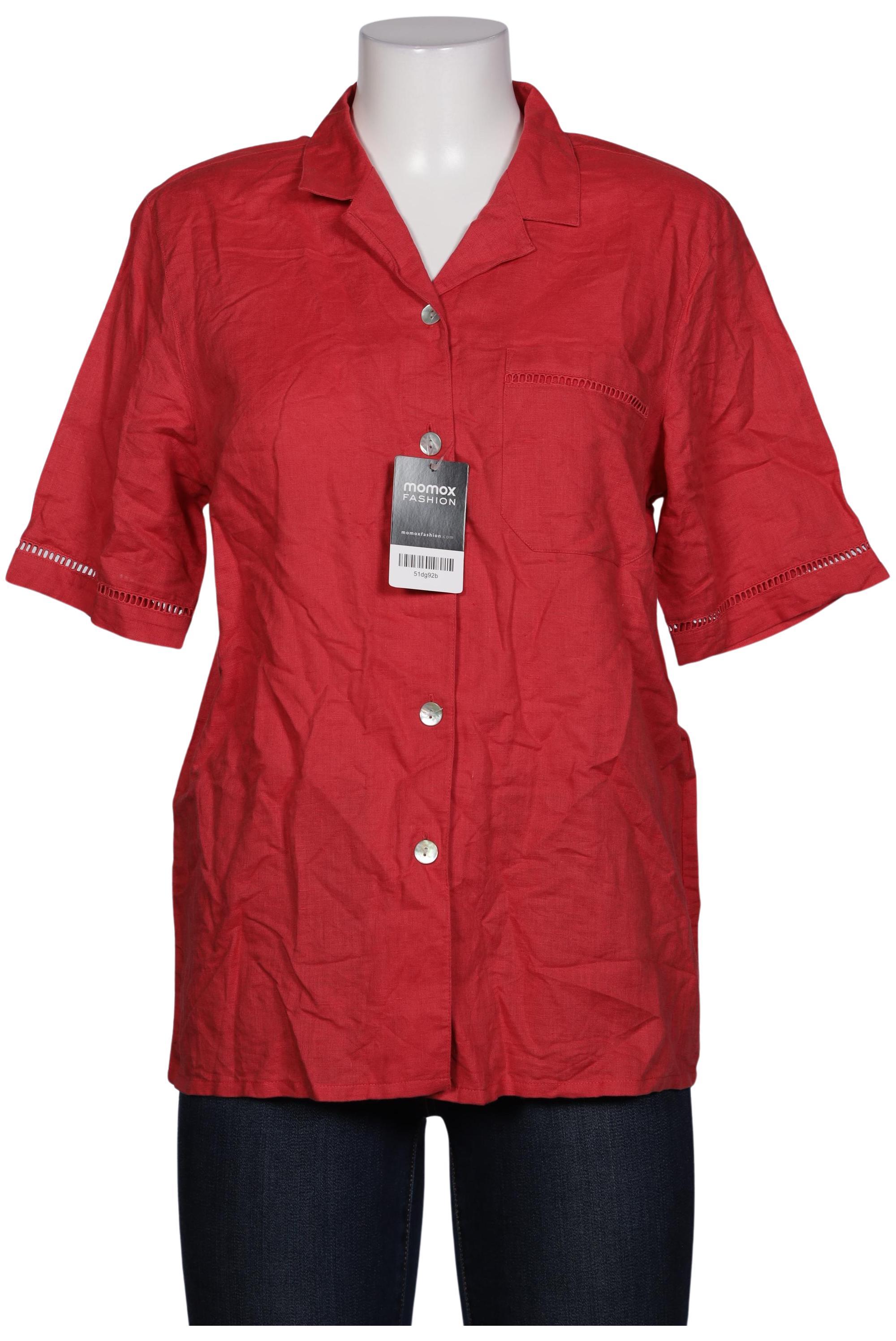 

Peter Hahn Damen Bluse, rot, Gr. 38
