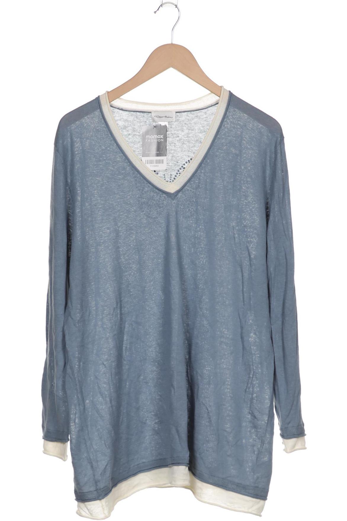 

Peter Hahn Damen Pullover, blau