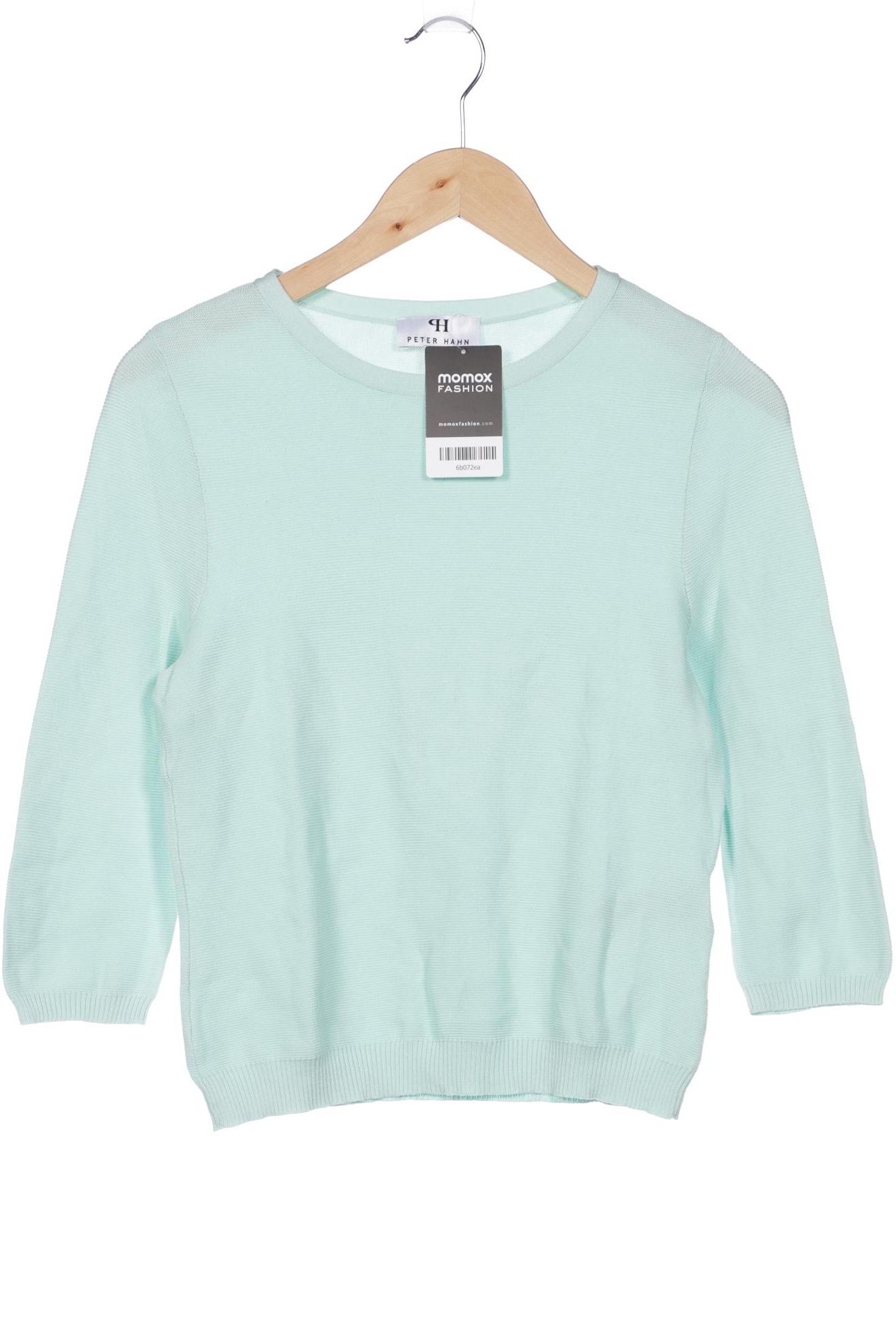 

Peter Hahn Damen Pullover, türkis, Gr. 38