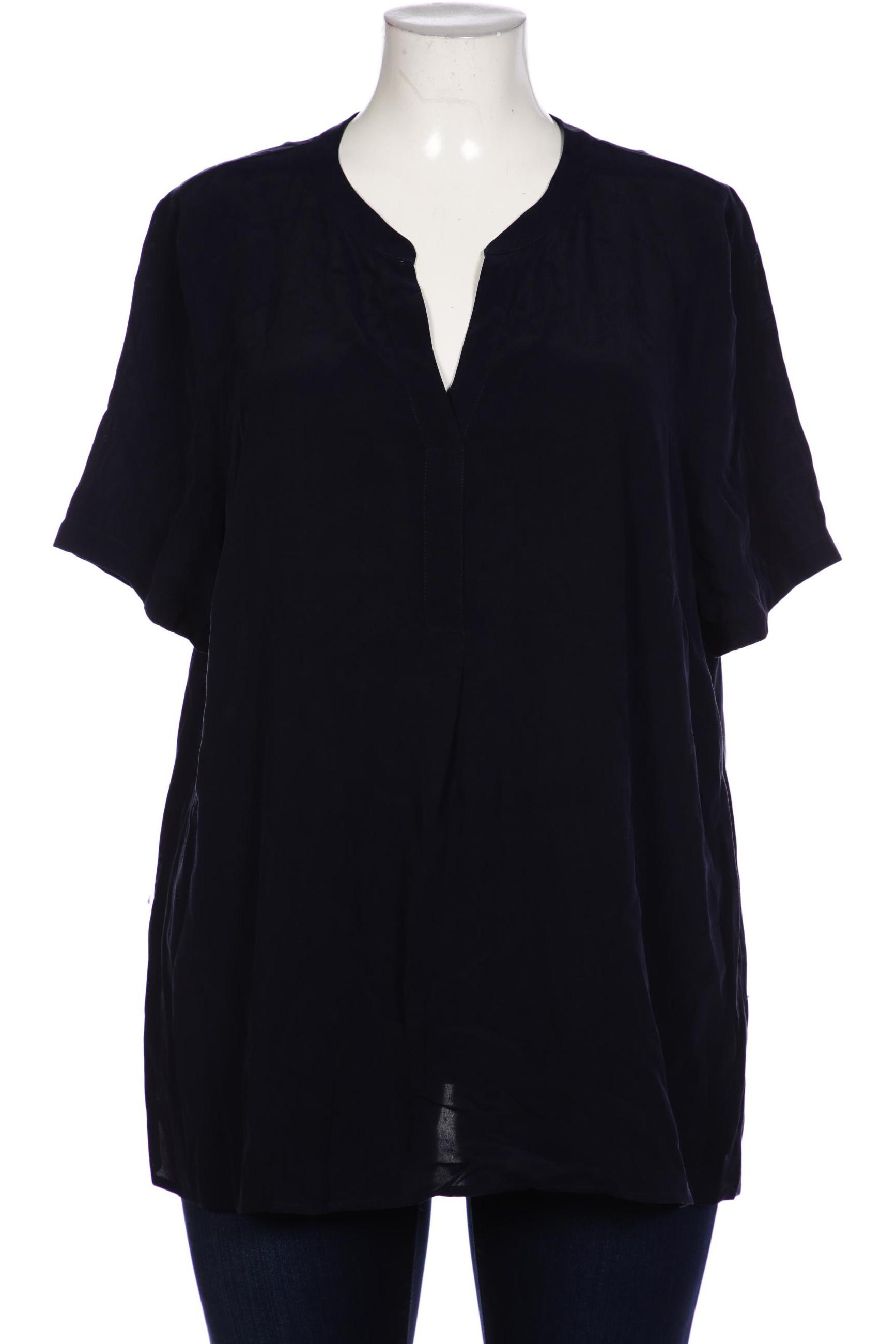 

Peter Hahn Damen Bluse, marineblau, Gr. 48
