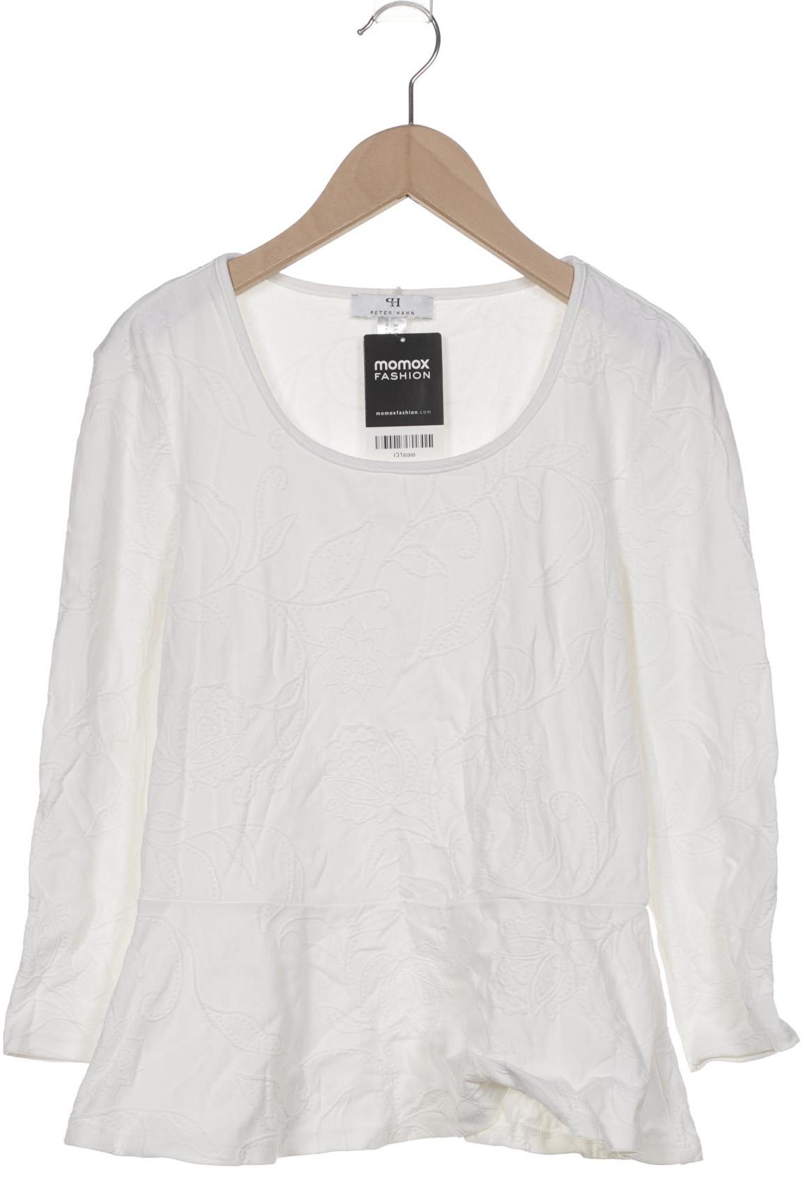 

Peter Hahn Damen Langarmshirt, weiß, Gr. 38