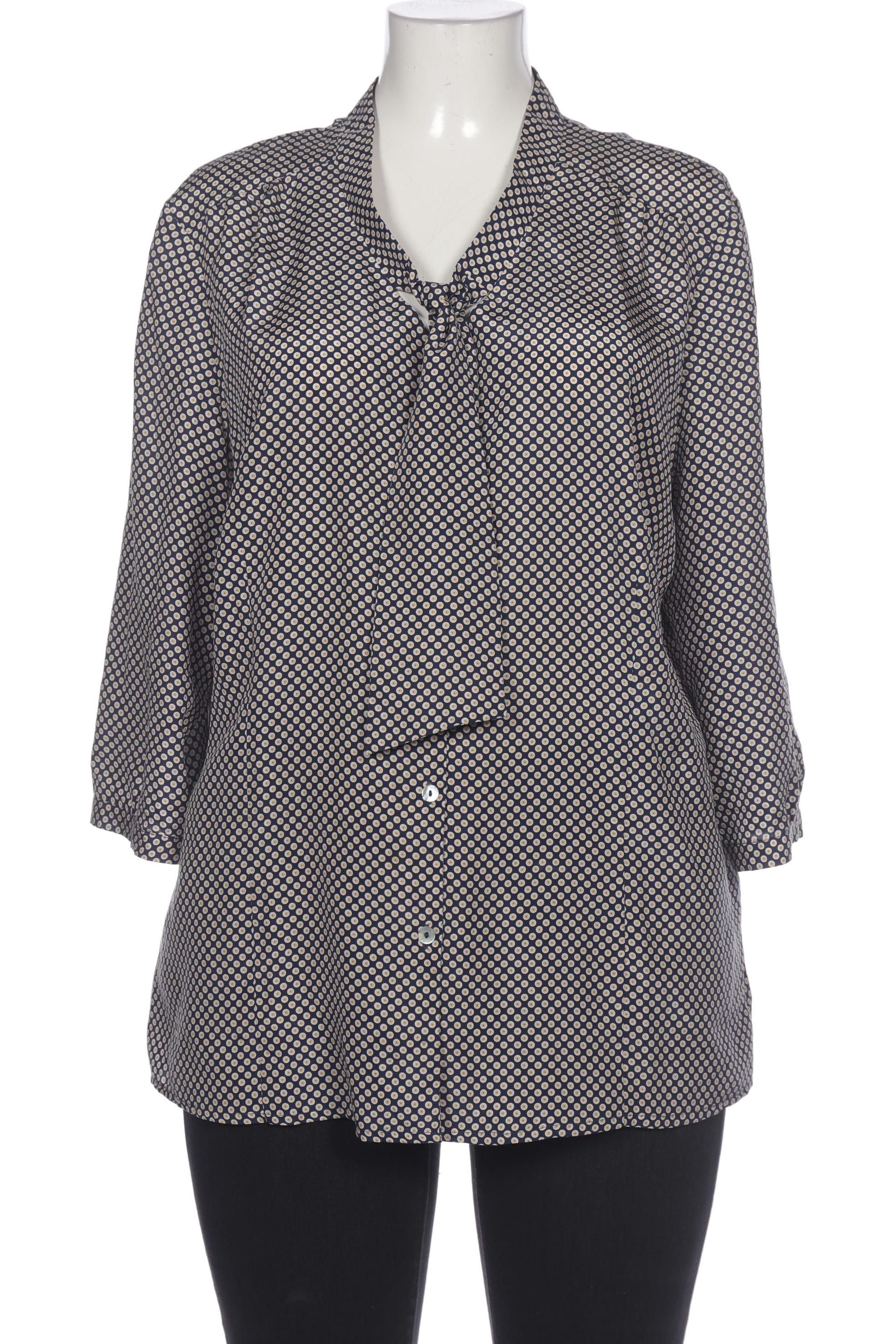 

Peter Hahn Damen Bluse, marineblau, Gr. 48