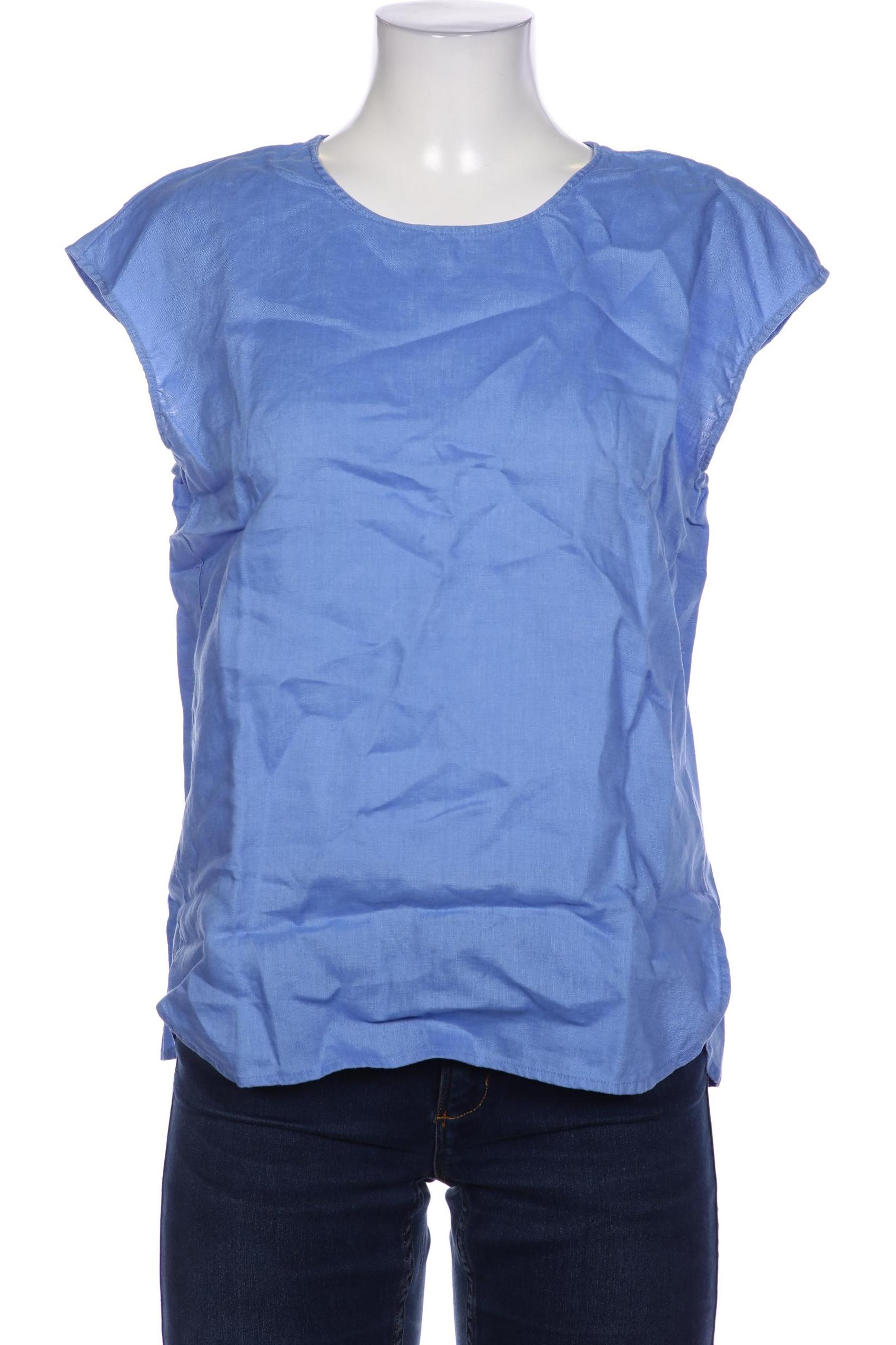 

Peter Hahn Damen Bluse, blau, Gr. 40