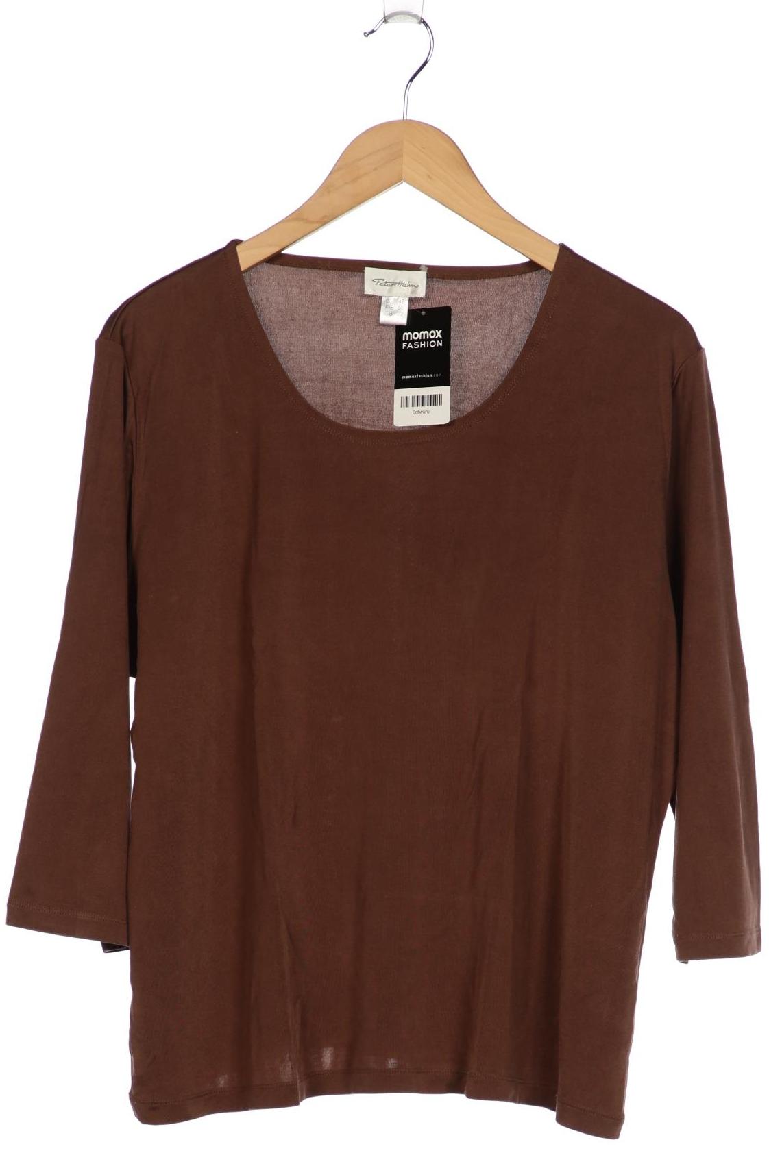 

Peter Hahn Damen Langarmshirt, braun, Gr. 48