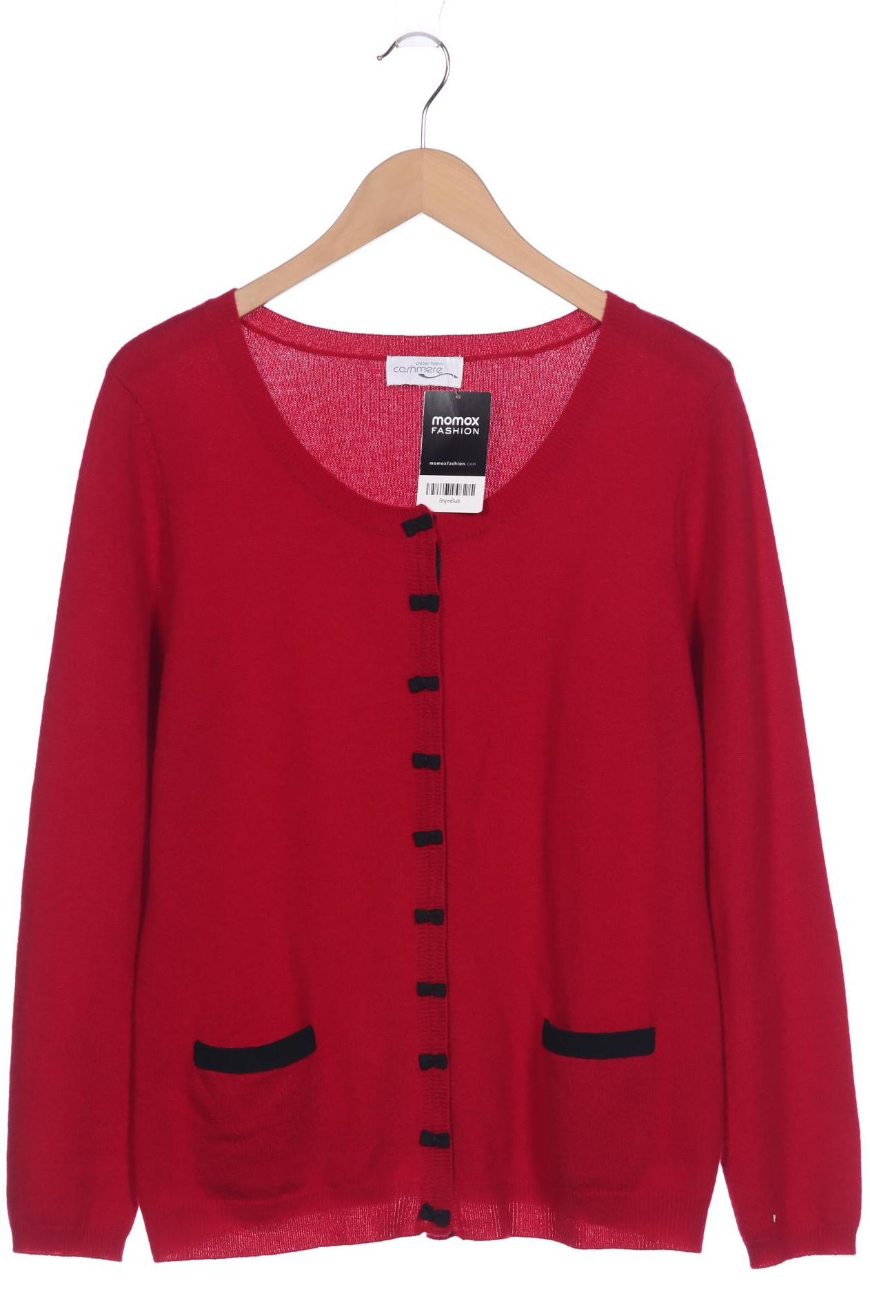 

Peter Hahn Damen Strickjacke, rot, Gr. 42
