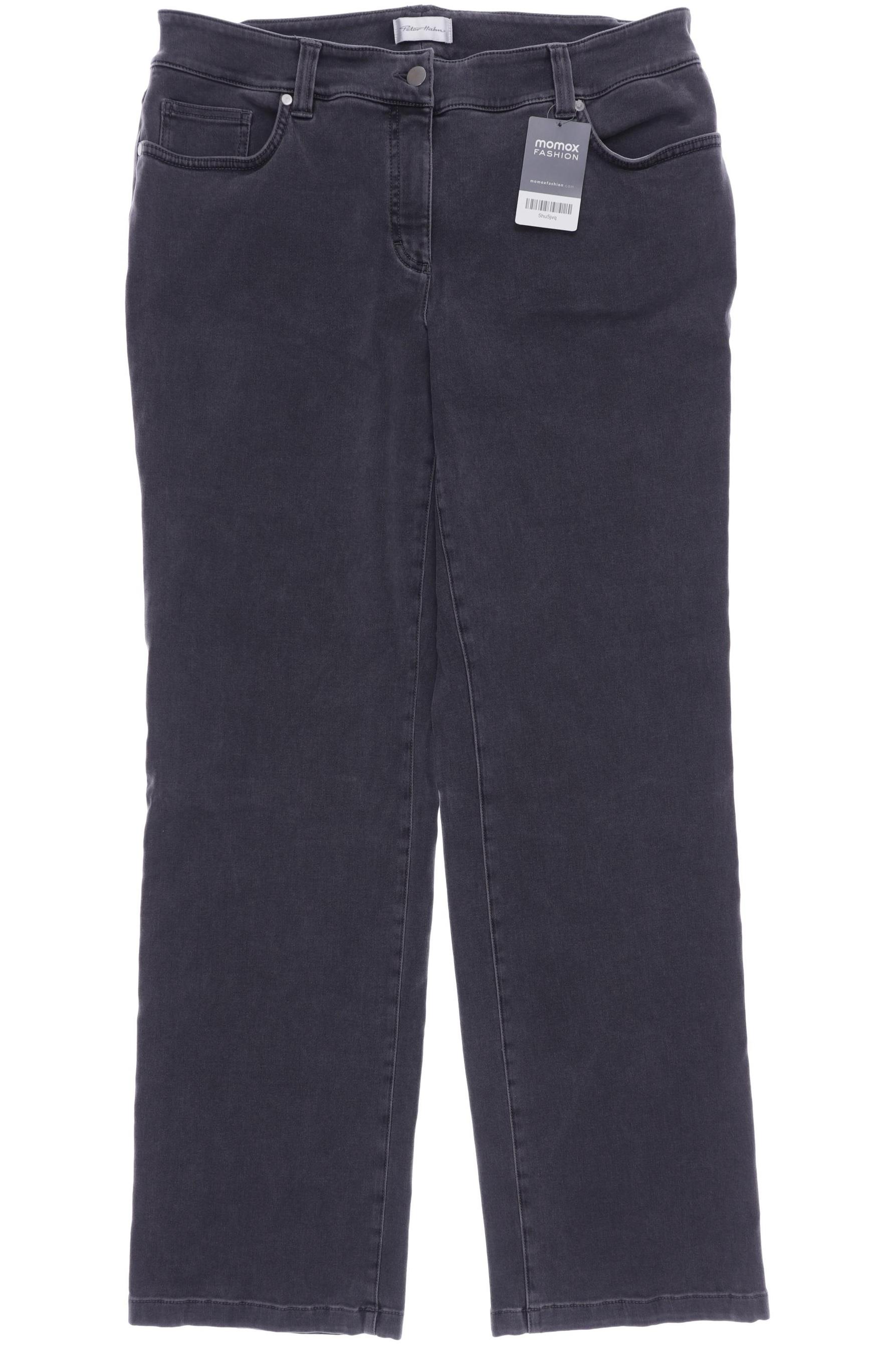 

Peter Hahn Damen Jeans, grau